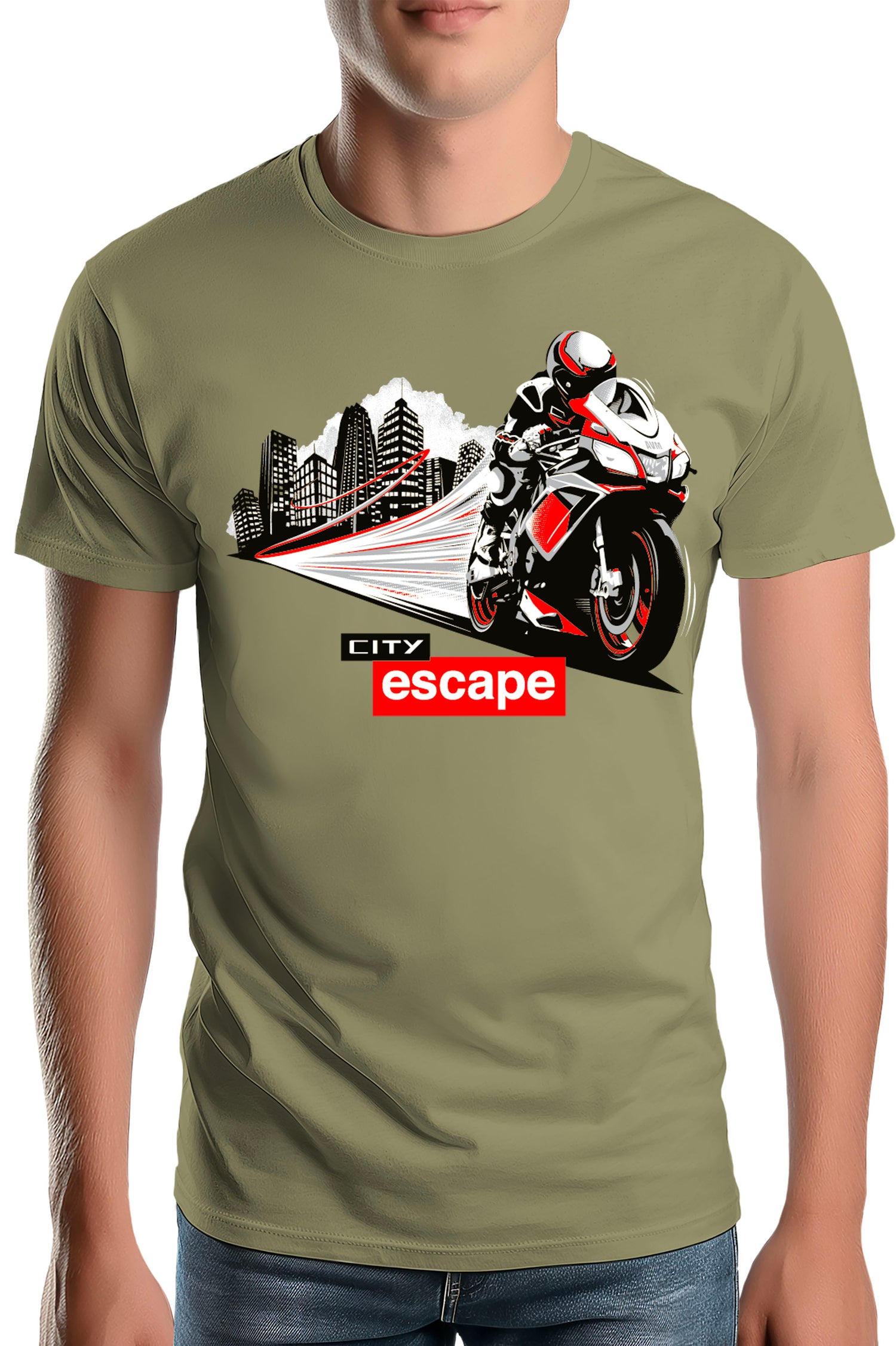 T-Shirt Homme Milan city escape