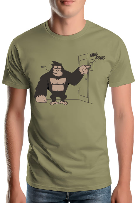 T-Shirt Homme King Kong sonnette