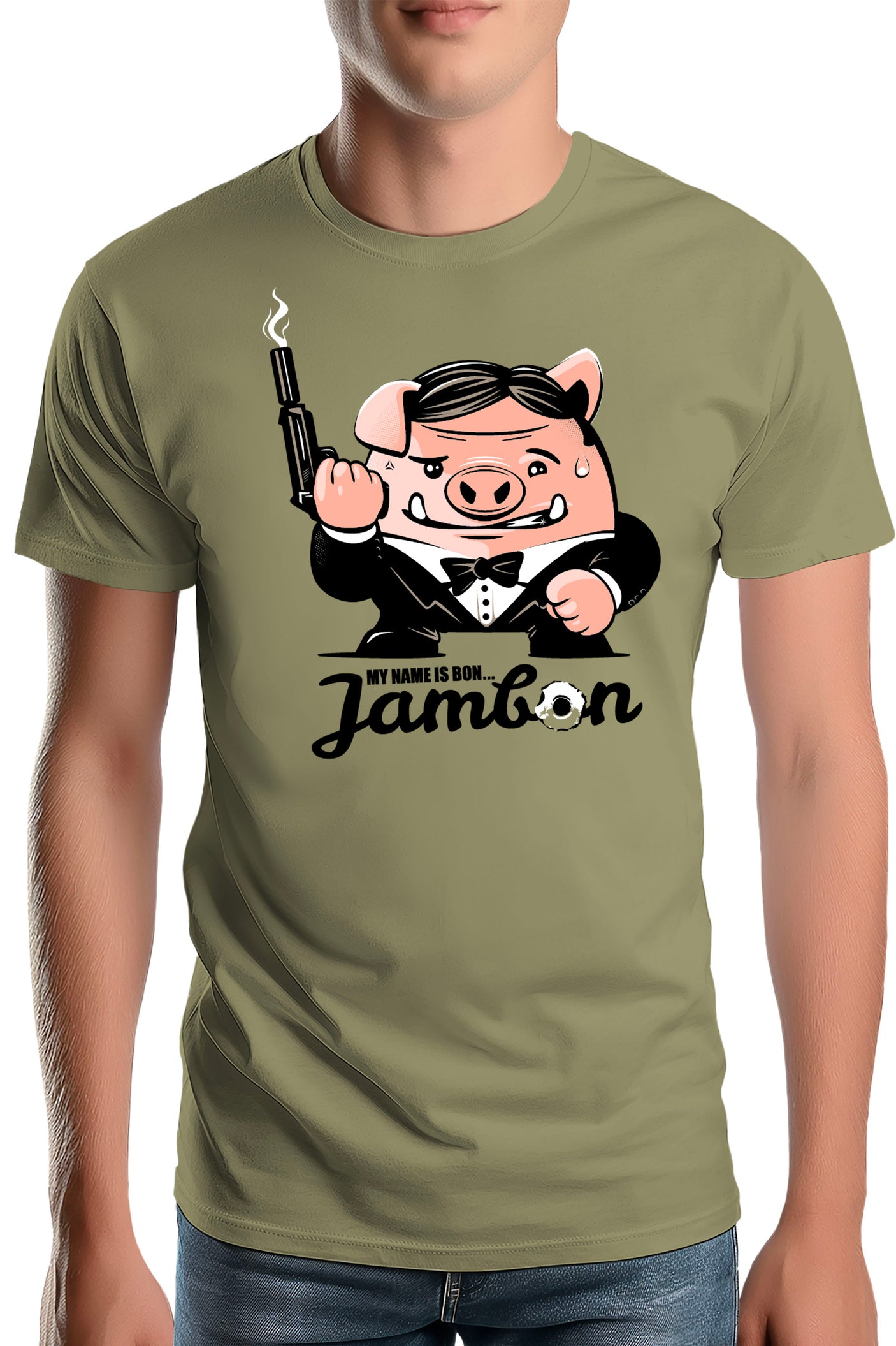 T-Shirt Homme My name is Jambon