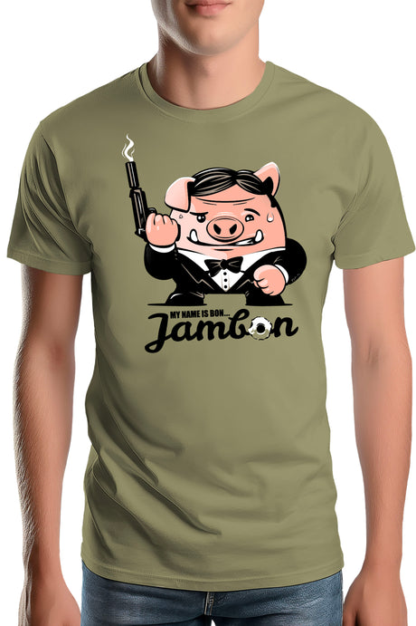 T-Shirt Homme My name is Jambon