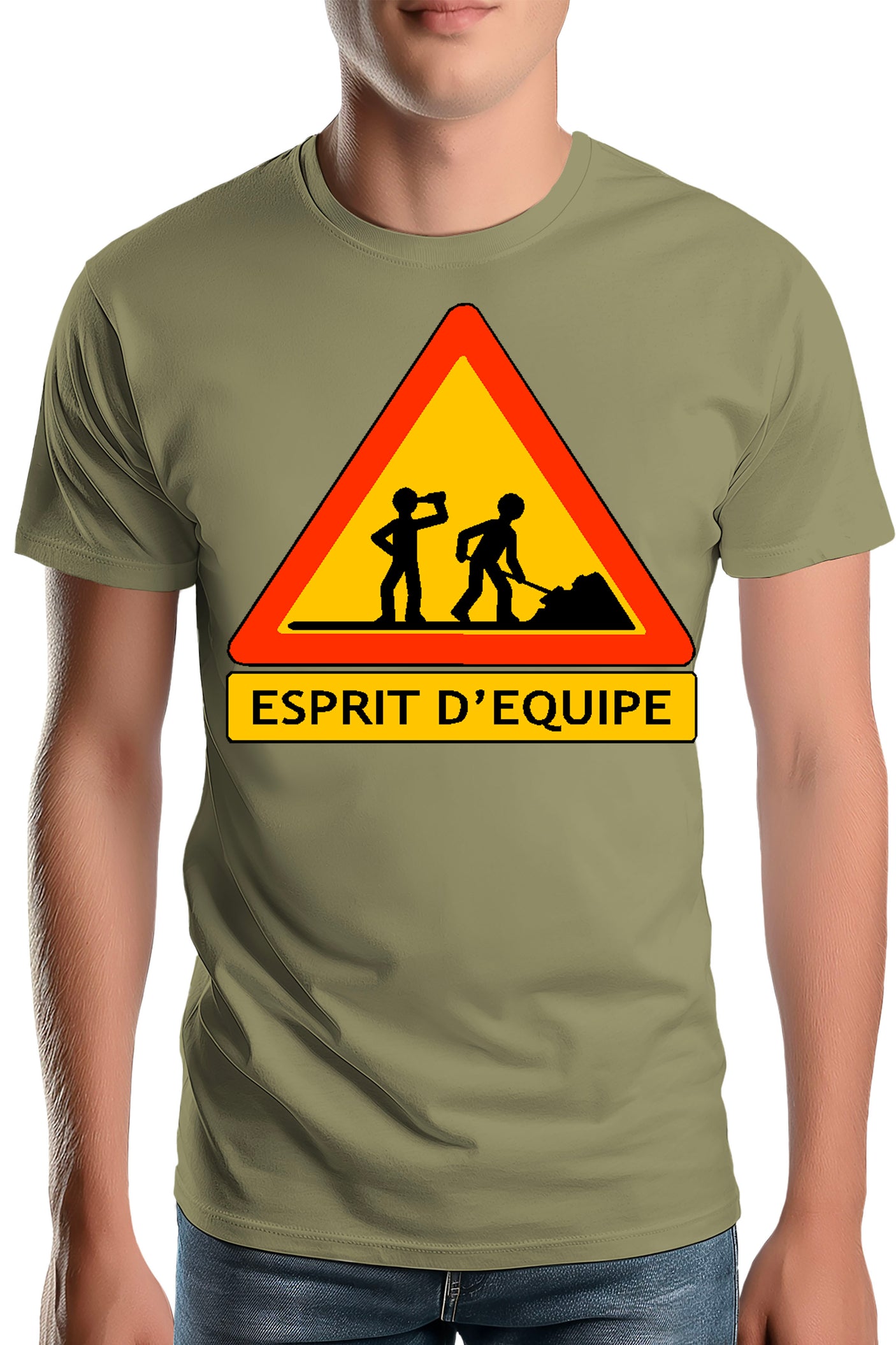 T-Shirt Homme Esprit D'équipe