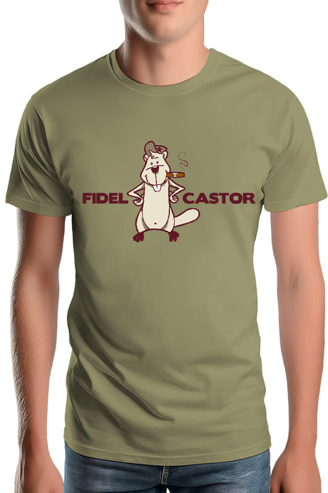 Tee-Shirt Homme Fidel Castor