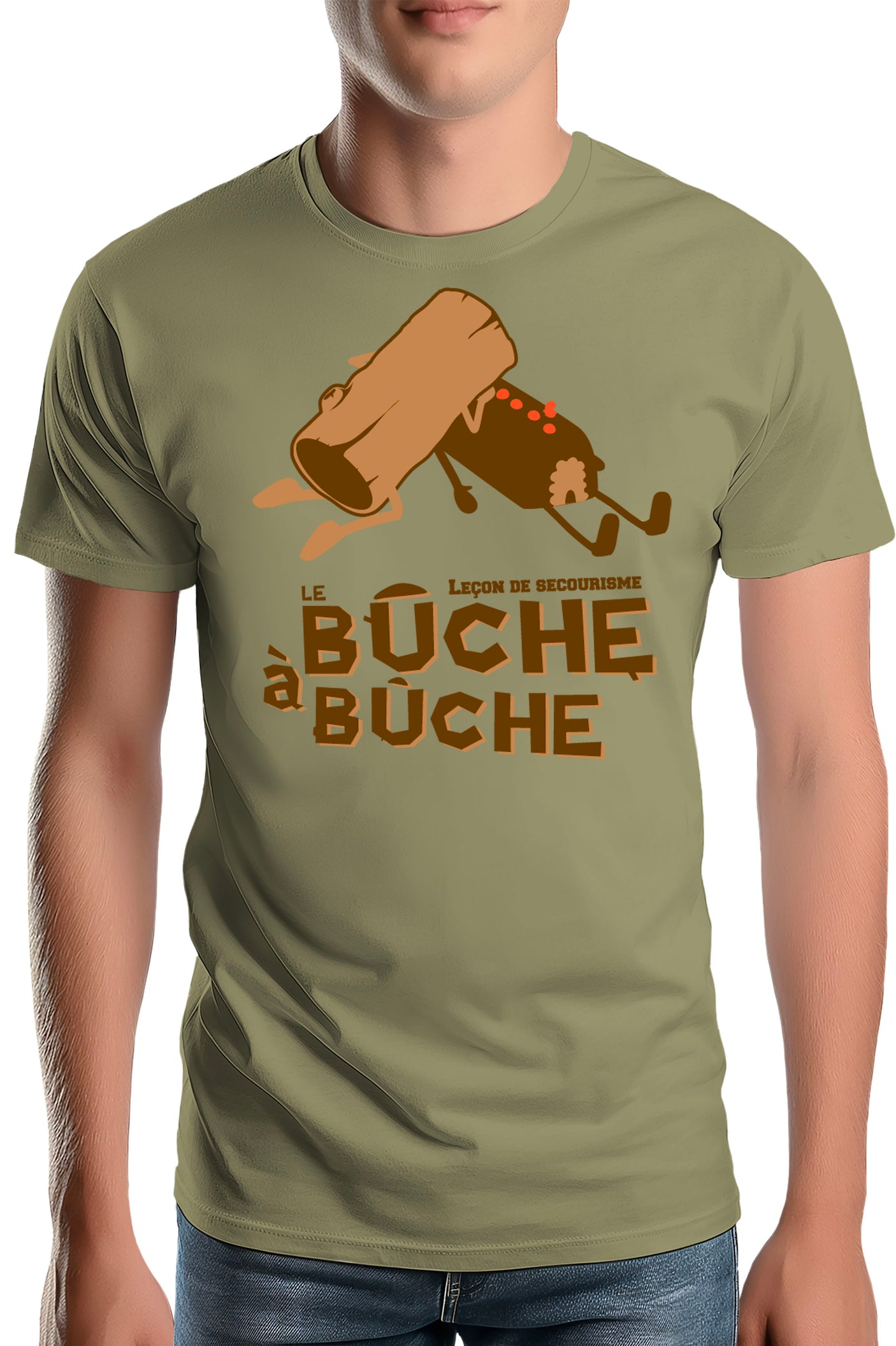 T-Shirt Homme Le Buche à Bouche