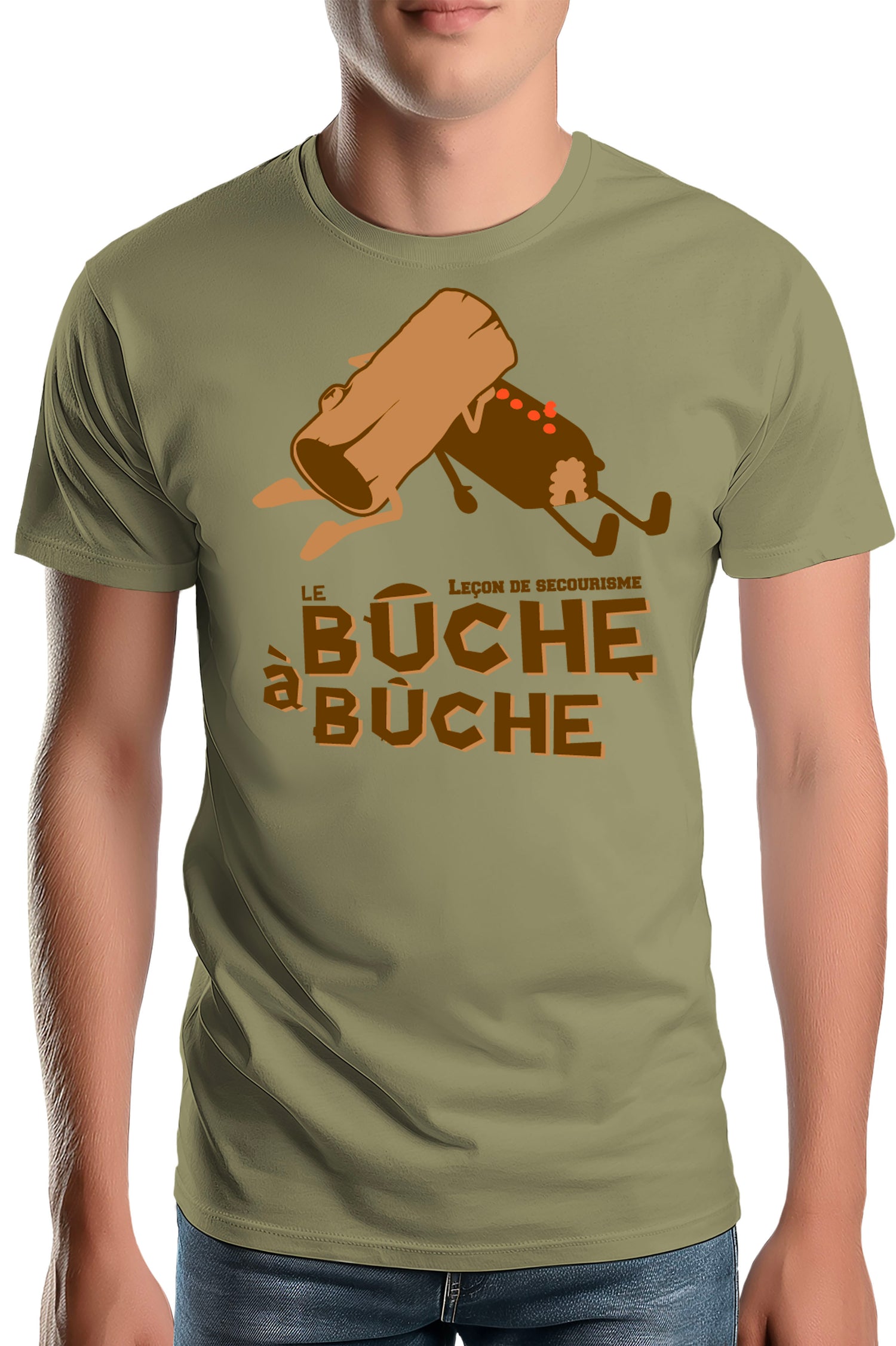 T-Shirt Homme Le Buche à Bouche