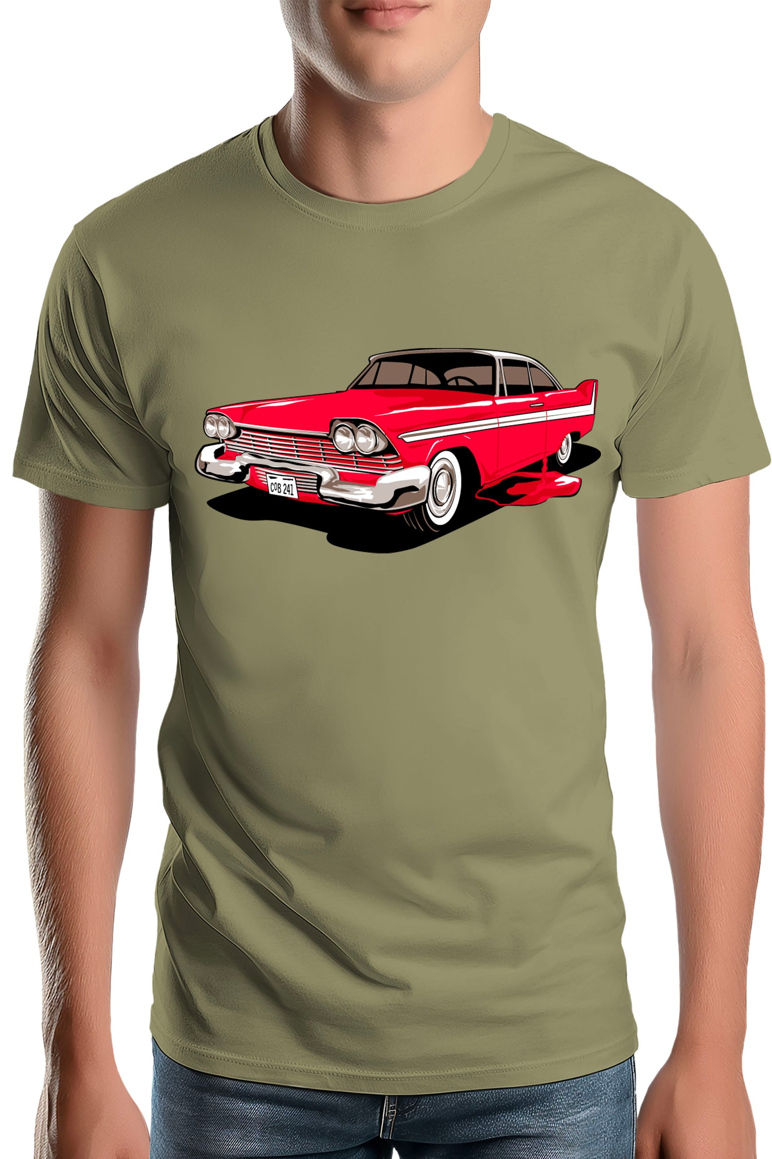 T-Shirt Homme Voiture Christine
