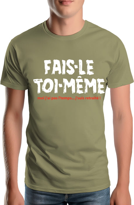 T-Shirt Homme Fais le toi même