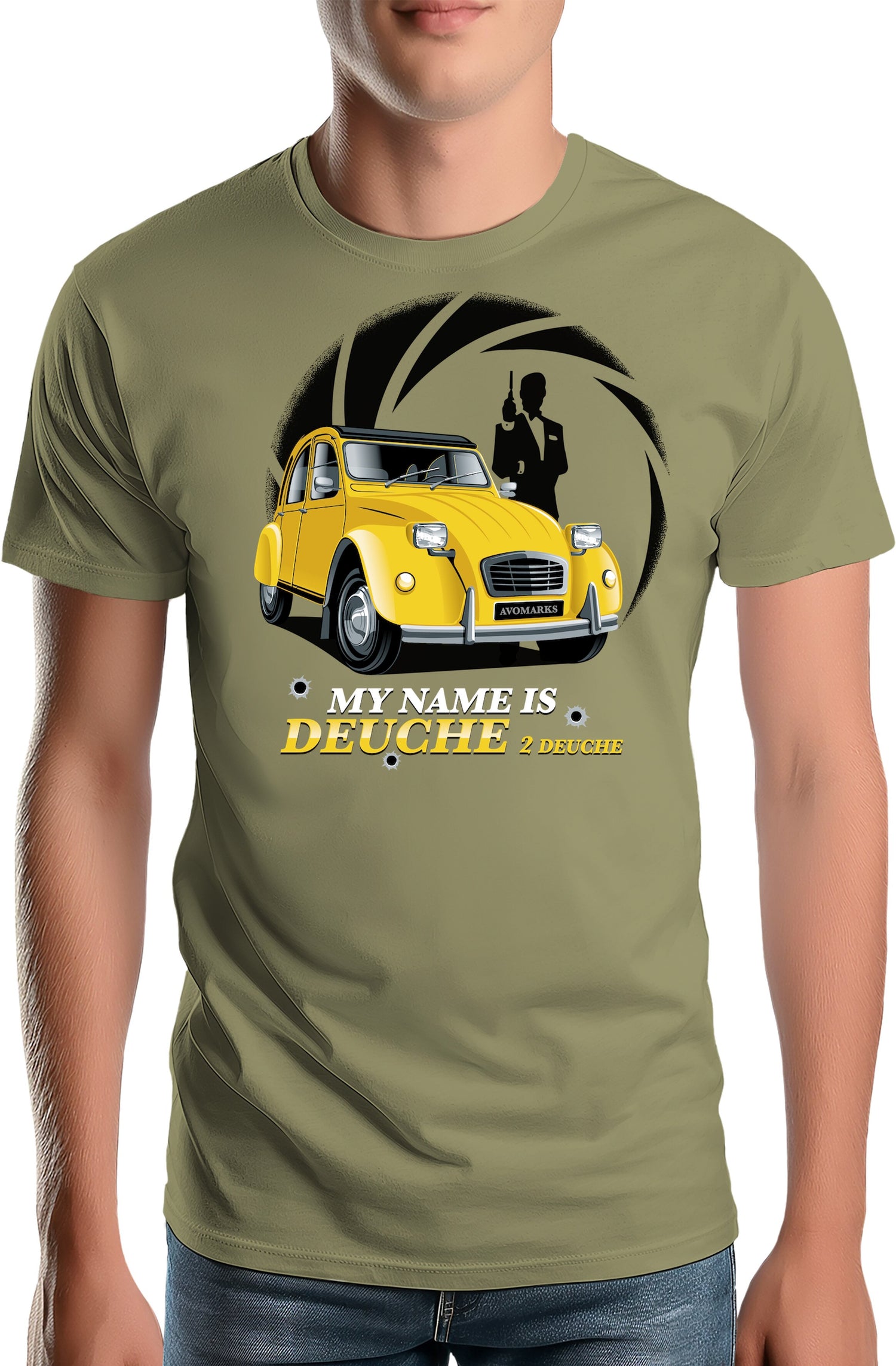 T-Shirt Homme My name is deuch