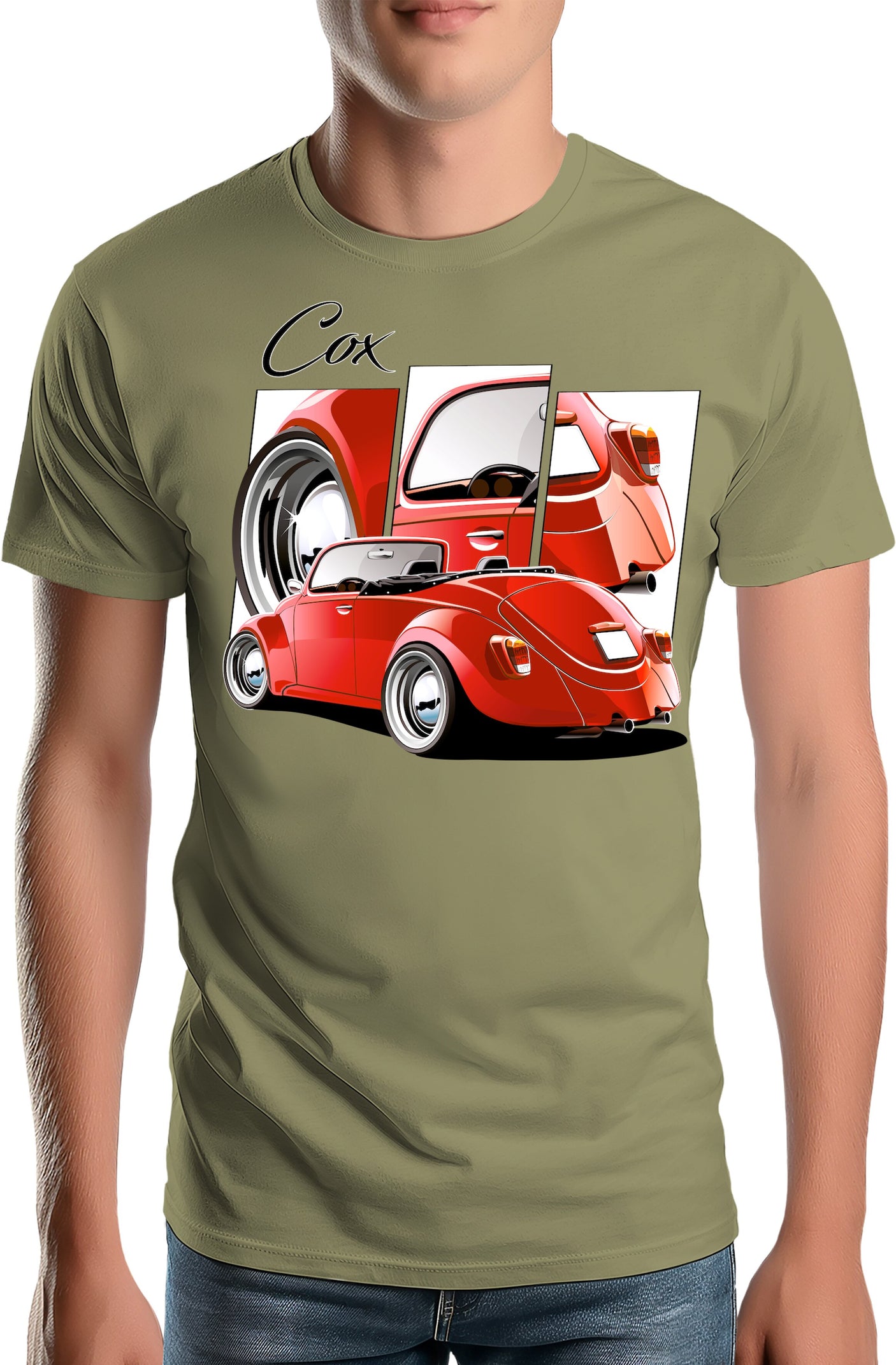T-Shirt Homme Cox cabriolet