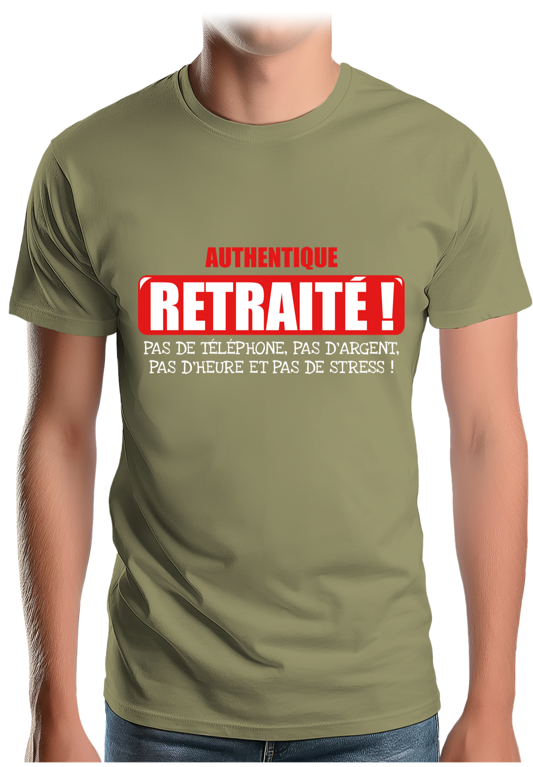 T-Shirt Homme La vérité sur les retraités