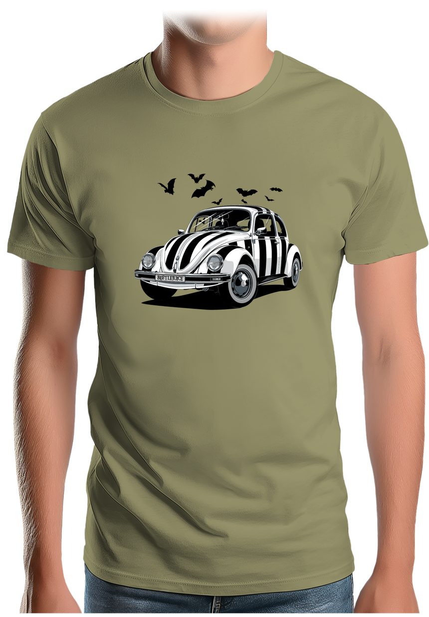 T-Shirt Homme Voiture Beetlejuice coccinelle