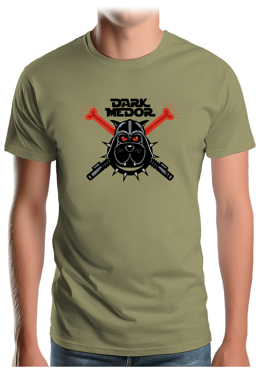 T-Shirt Homme Chien Dark Medor