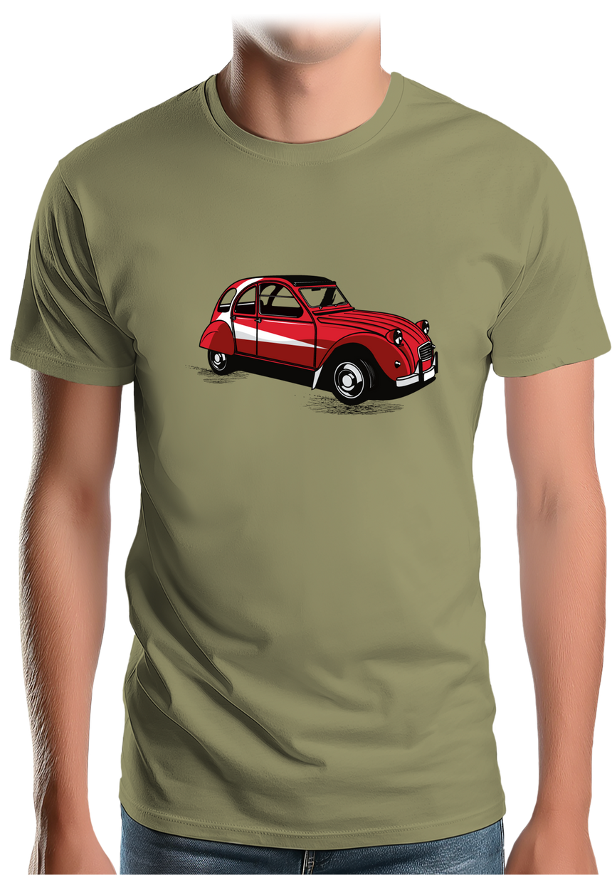 T-Shirt Homme Voiture 2CV de Starsky