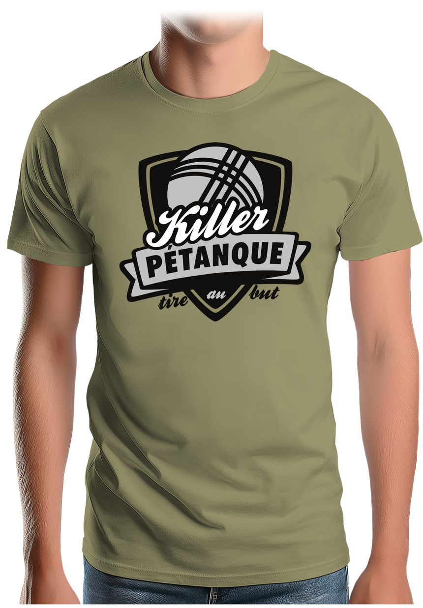 T-Shirt Homme Killer Pétanque