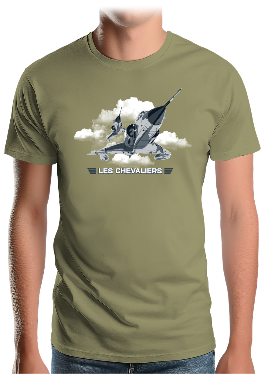 T-Shirt Homme Avions de chasse les chevaliers du ciel