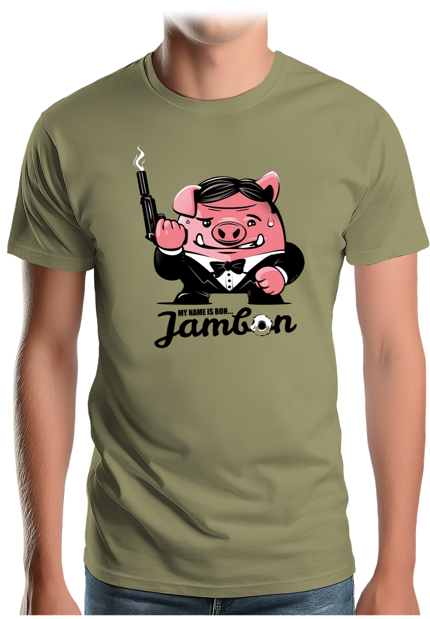 T-Shirt Homme My name is Jambon