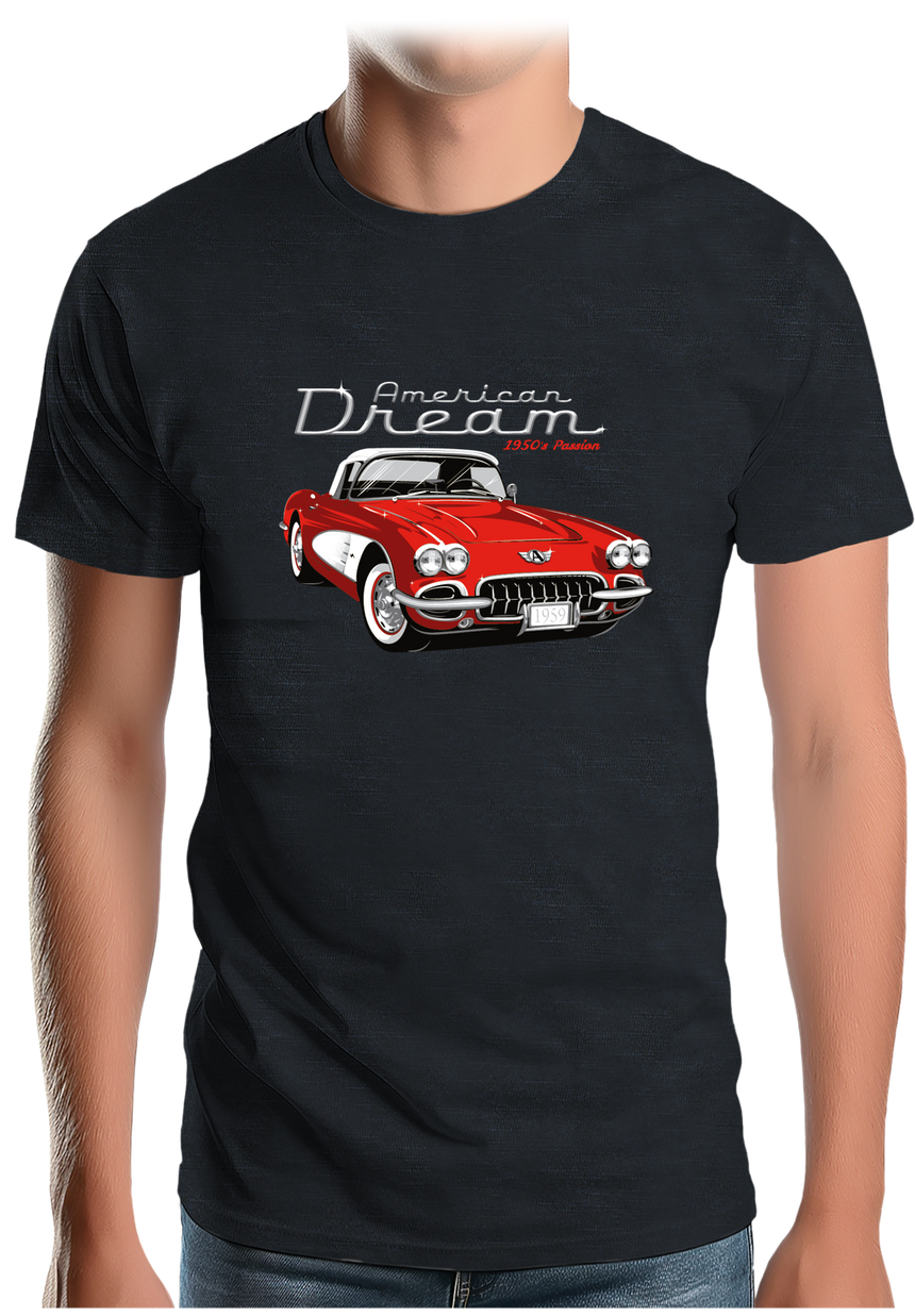 T-Shirt Homme Voiture American Dream Stingray