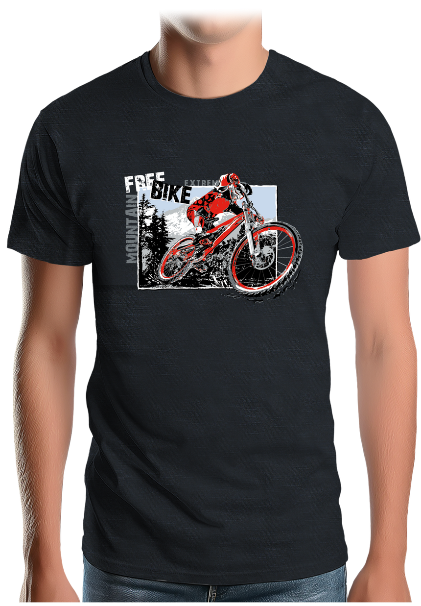 T-Shirt Homme Mountain Bike
