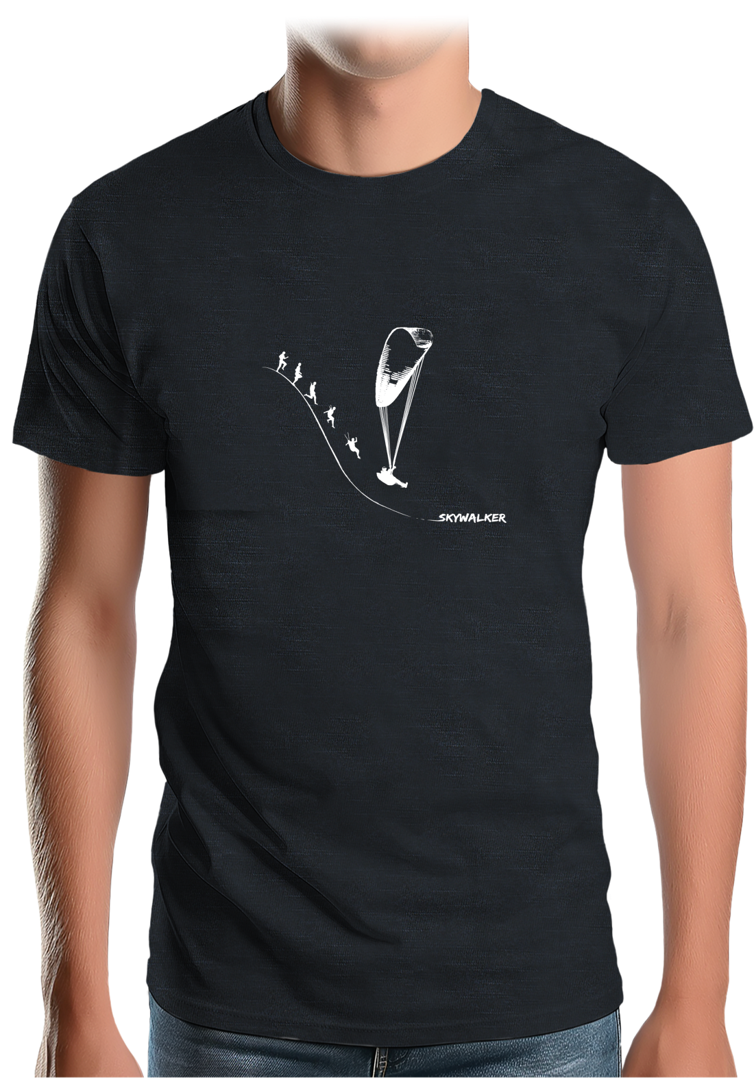 T-Shirt Homme Skywalker parapente
