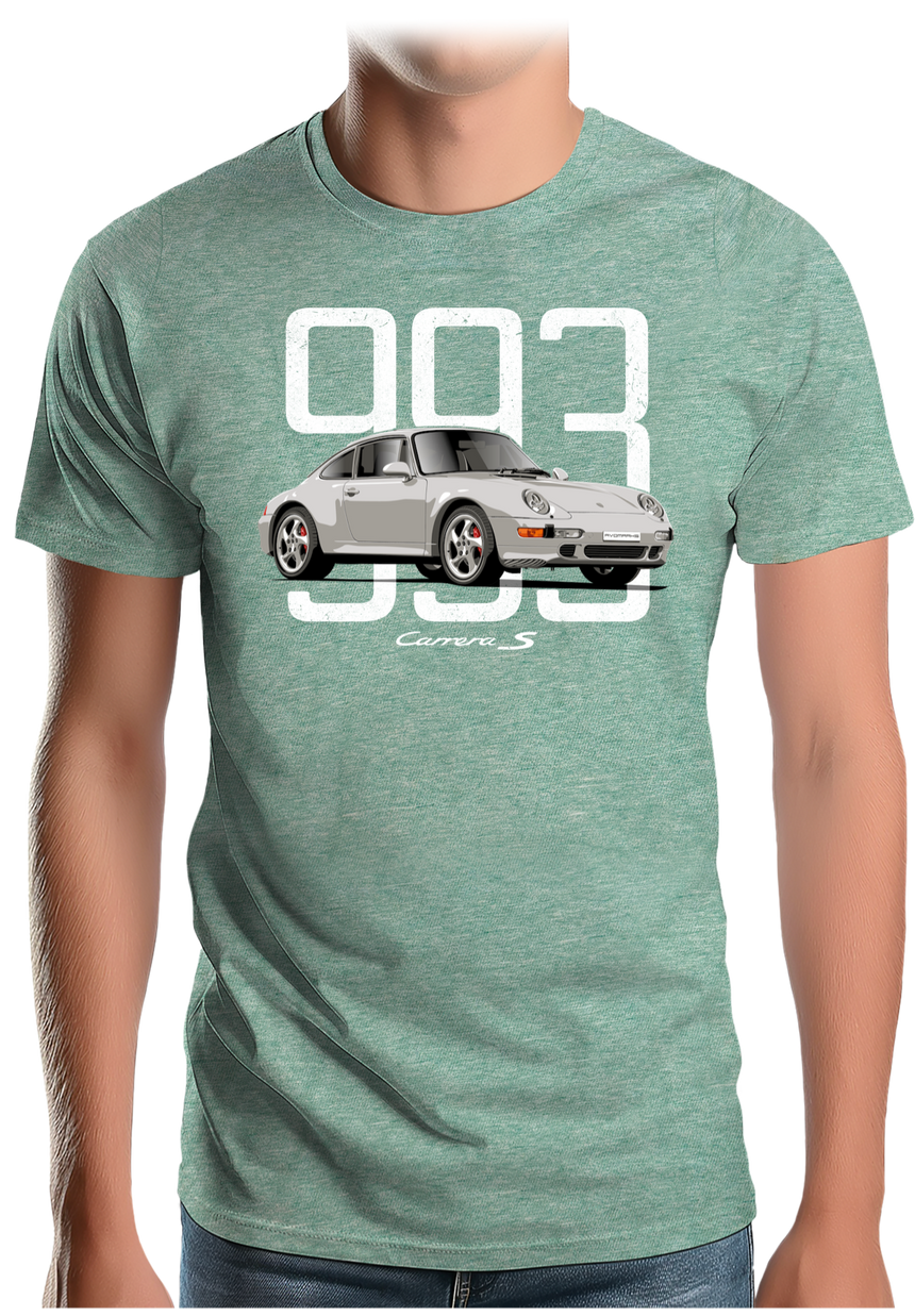 T-Shirt Homme Voiture 993, une histoire d'amour