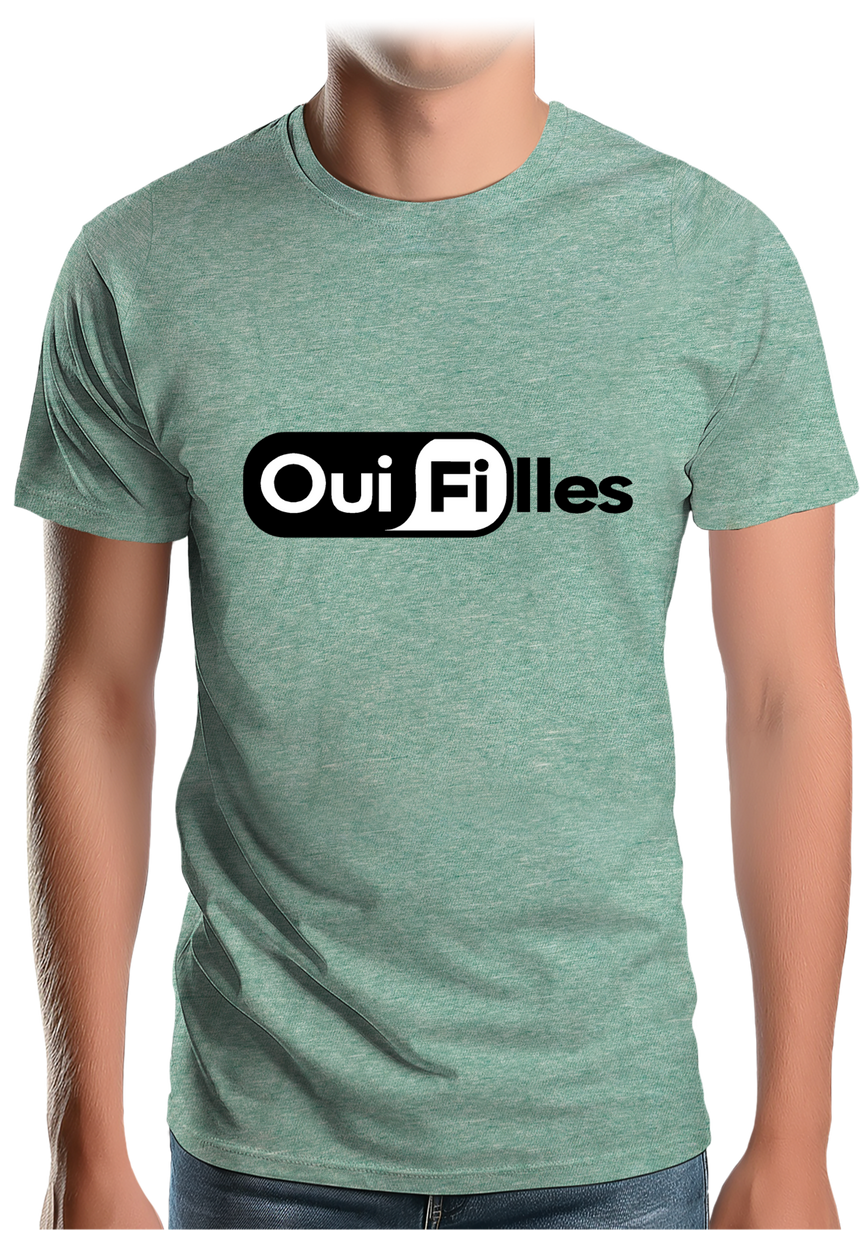 T-Shirt Homme Oui filles