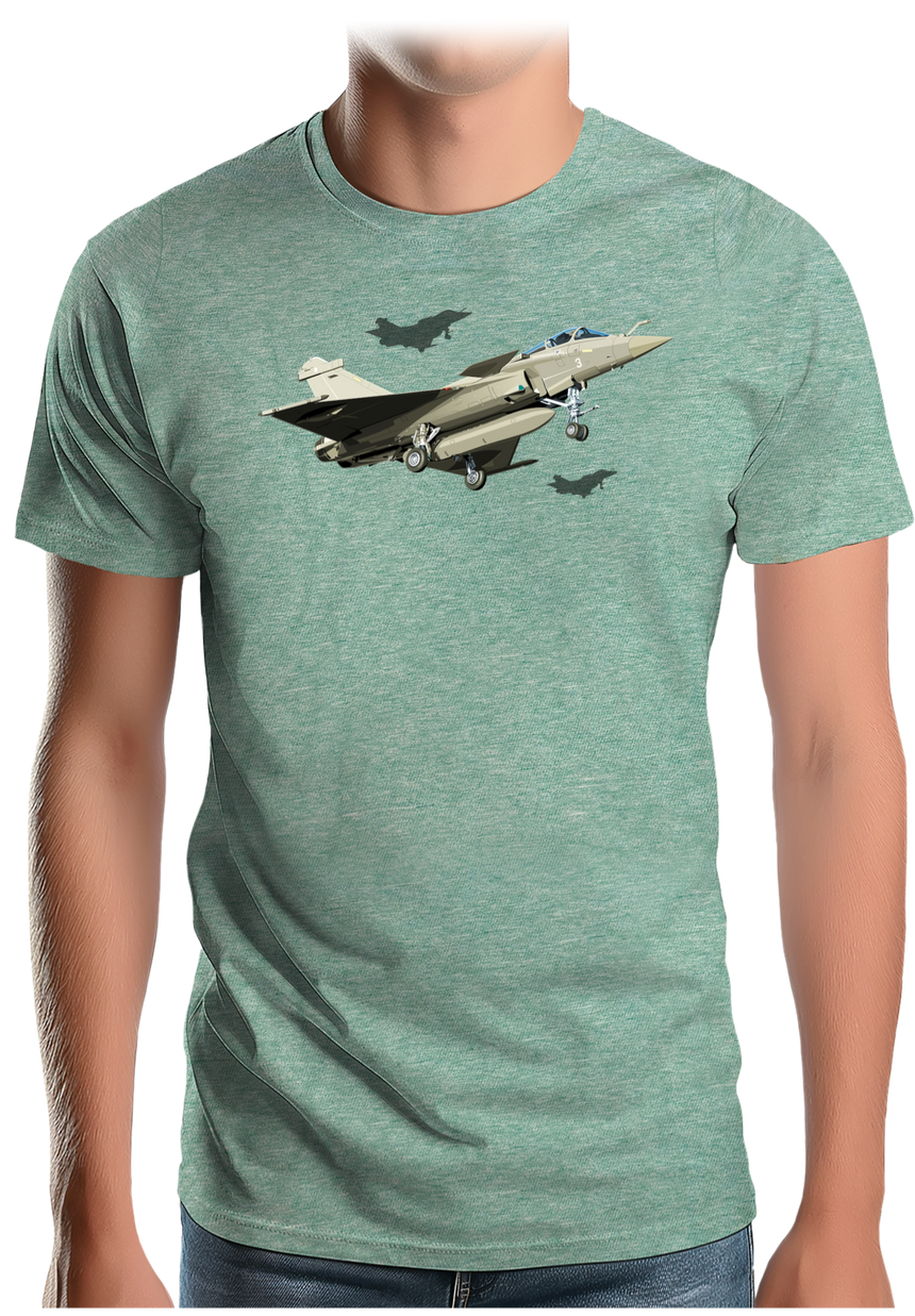 T-Shirt Homme L'avion de chasse français
