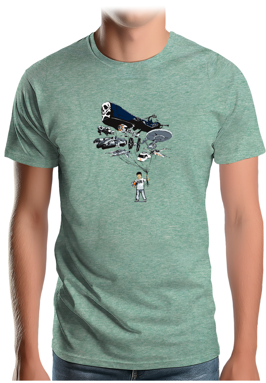 T-Shirt Homme La collection de vaisseaux