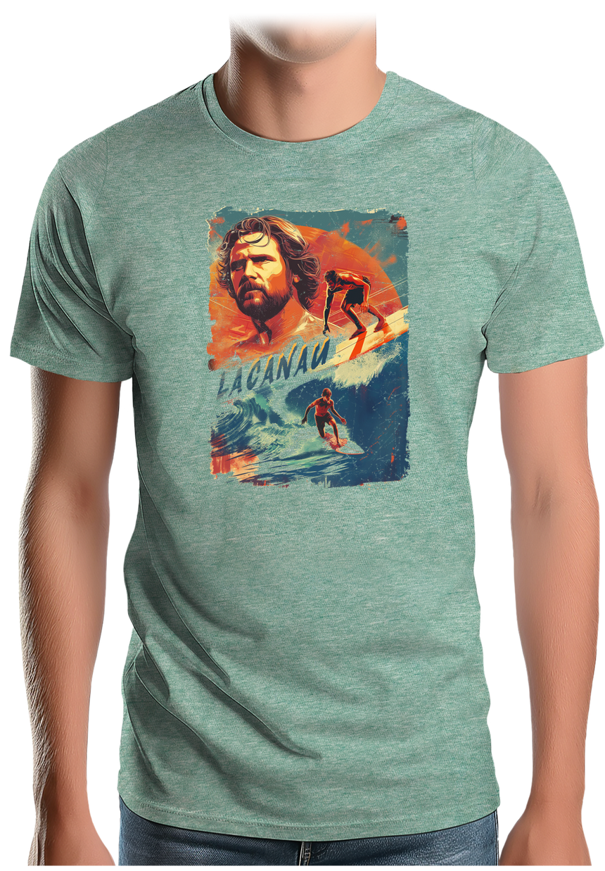 T-Shirt Homme Surfeur océan