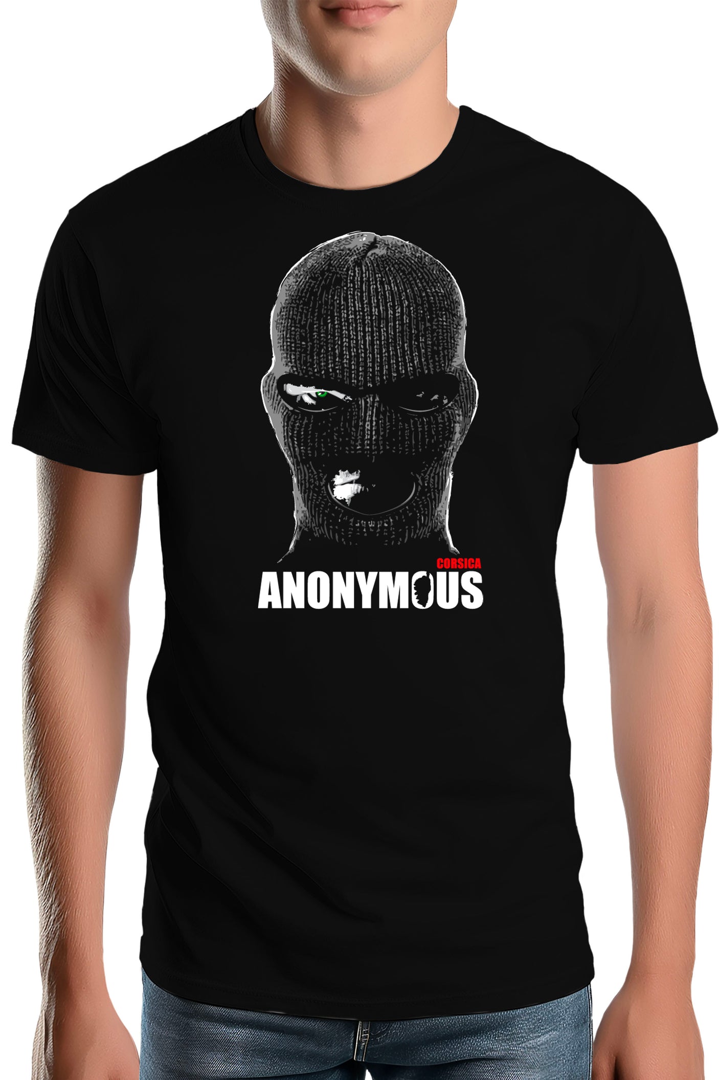 T-Shirt Homme Anonymous Corsica