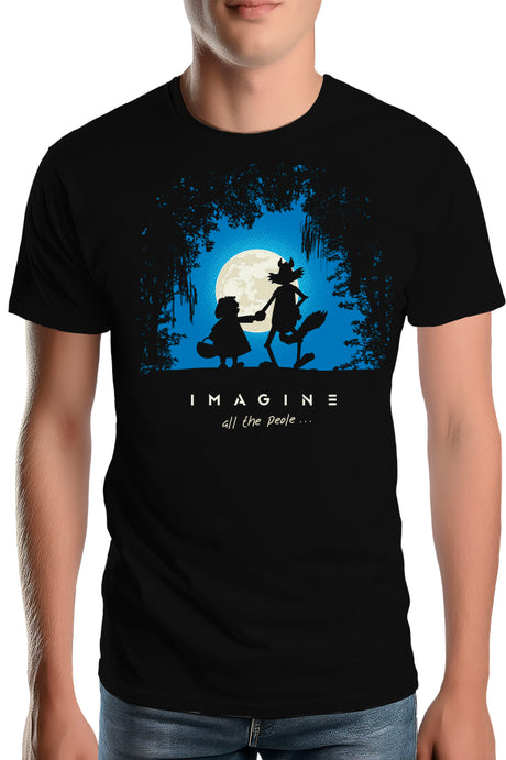 T-Shirt Homme Conte loup et chaperon