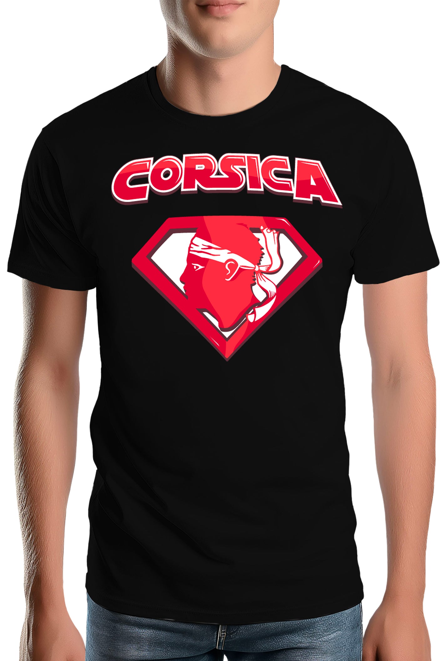 T-Shirt Homme Super Corsica