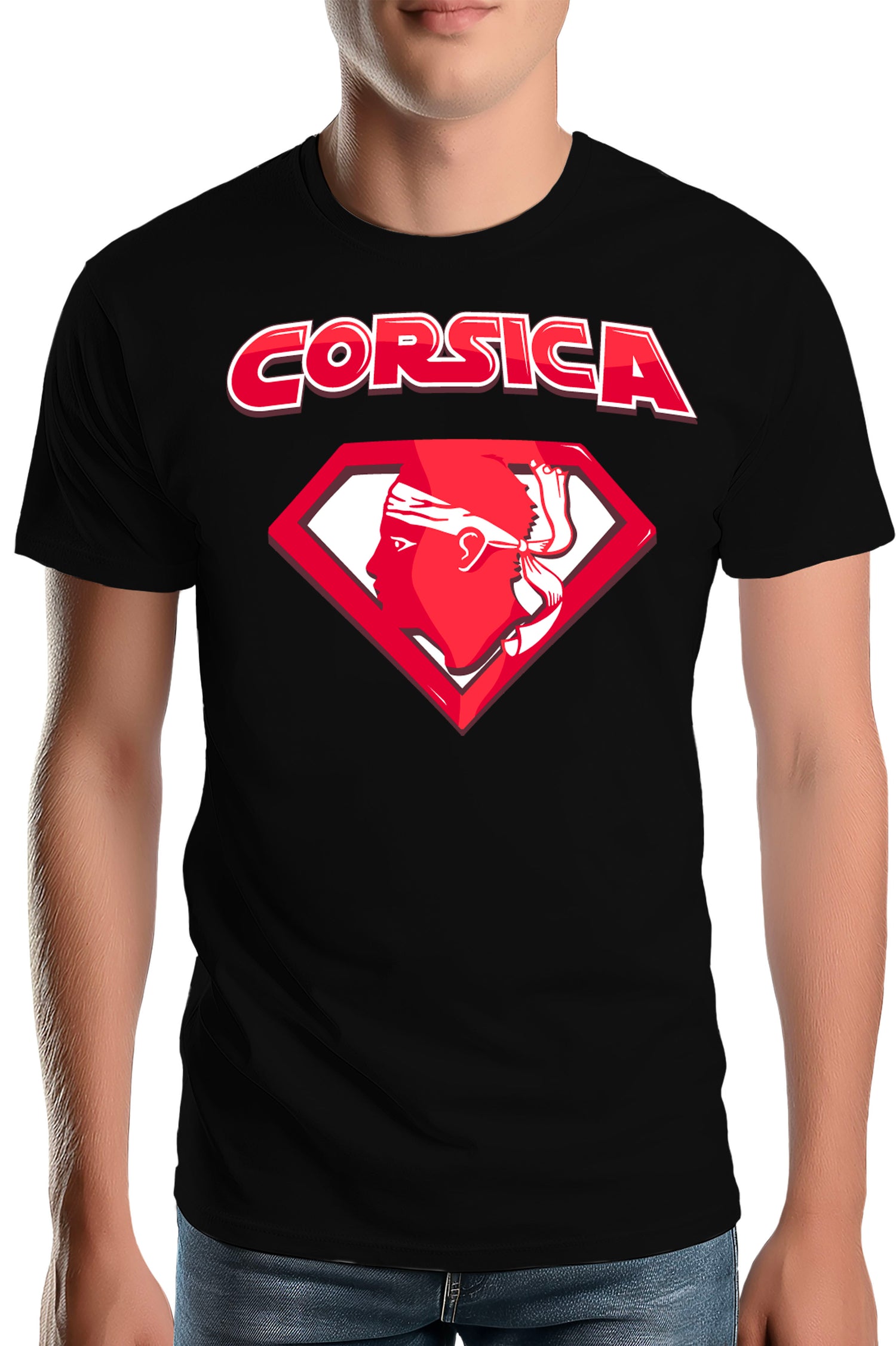 T-Shirt Homme Super Corsica
