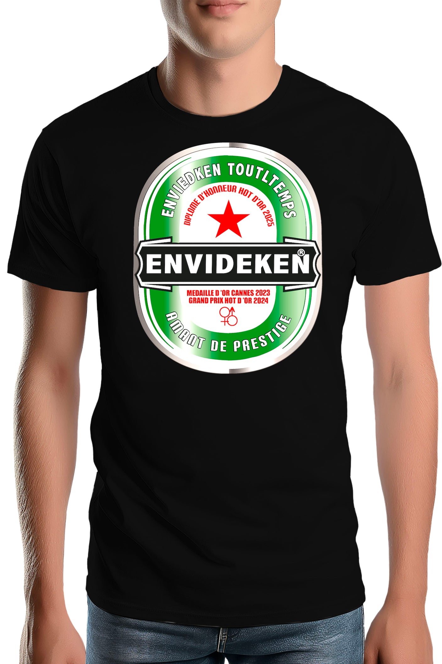 T-Shirt Homme Enviedeken tout le temps