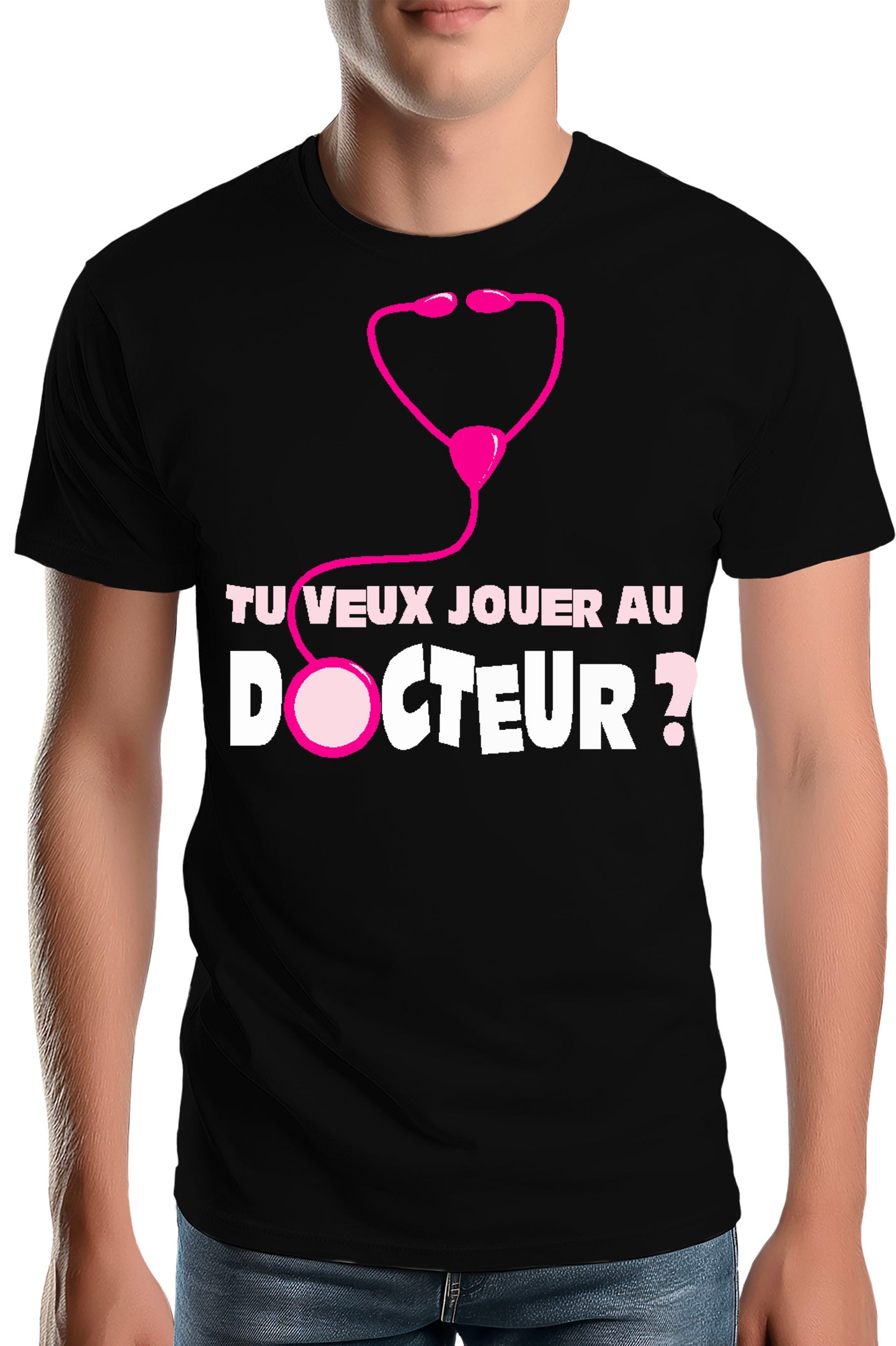 T-Shirt Homme Tu Veux Jouer Au Docteur