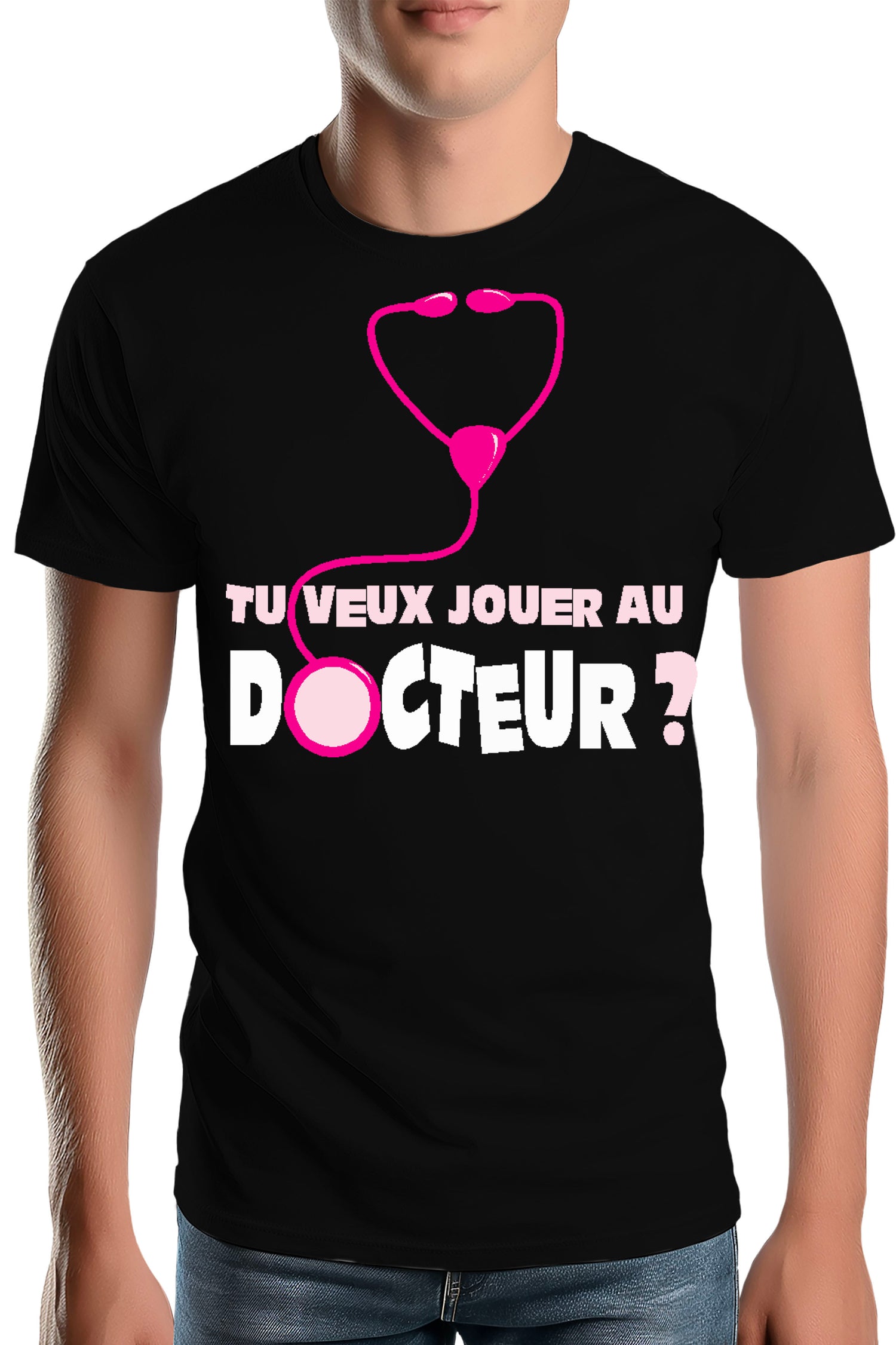 T-Shirt Homme Tu Veux Jouer Au Docteur