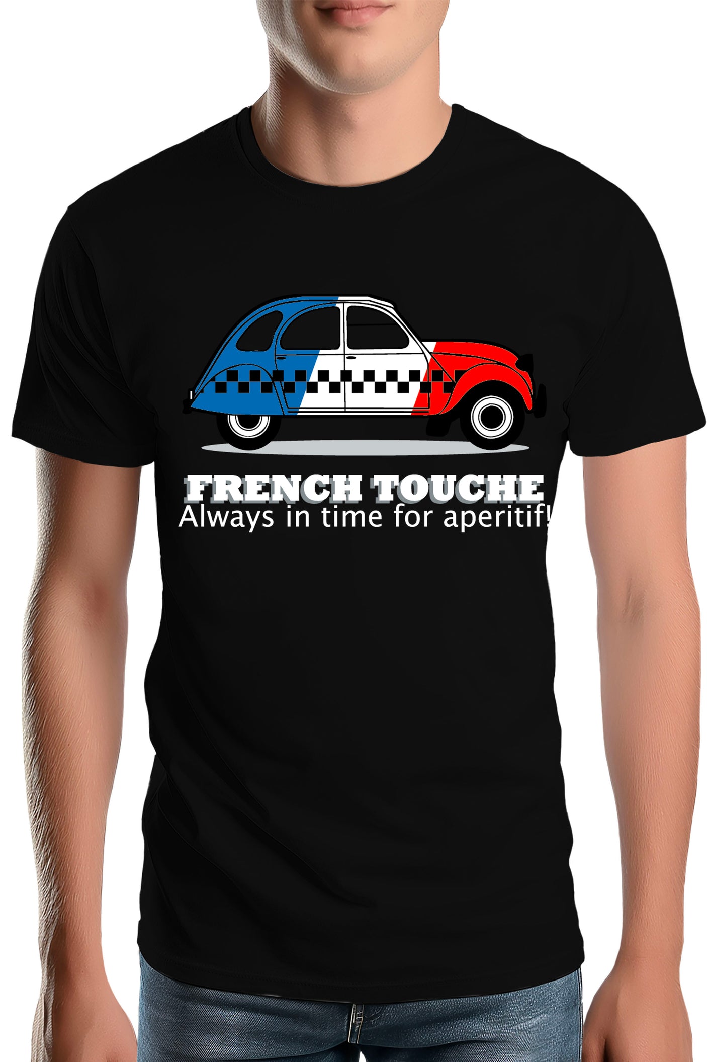 T-Shirt Homme La deuch version French touche