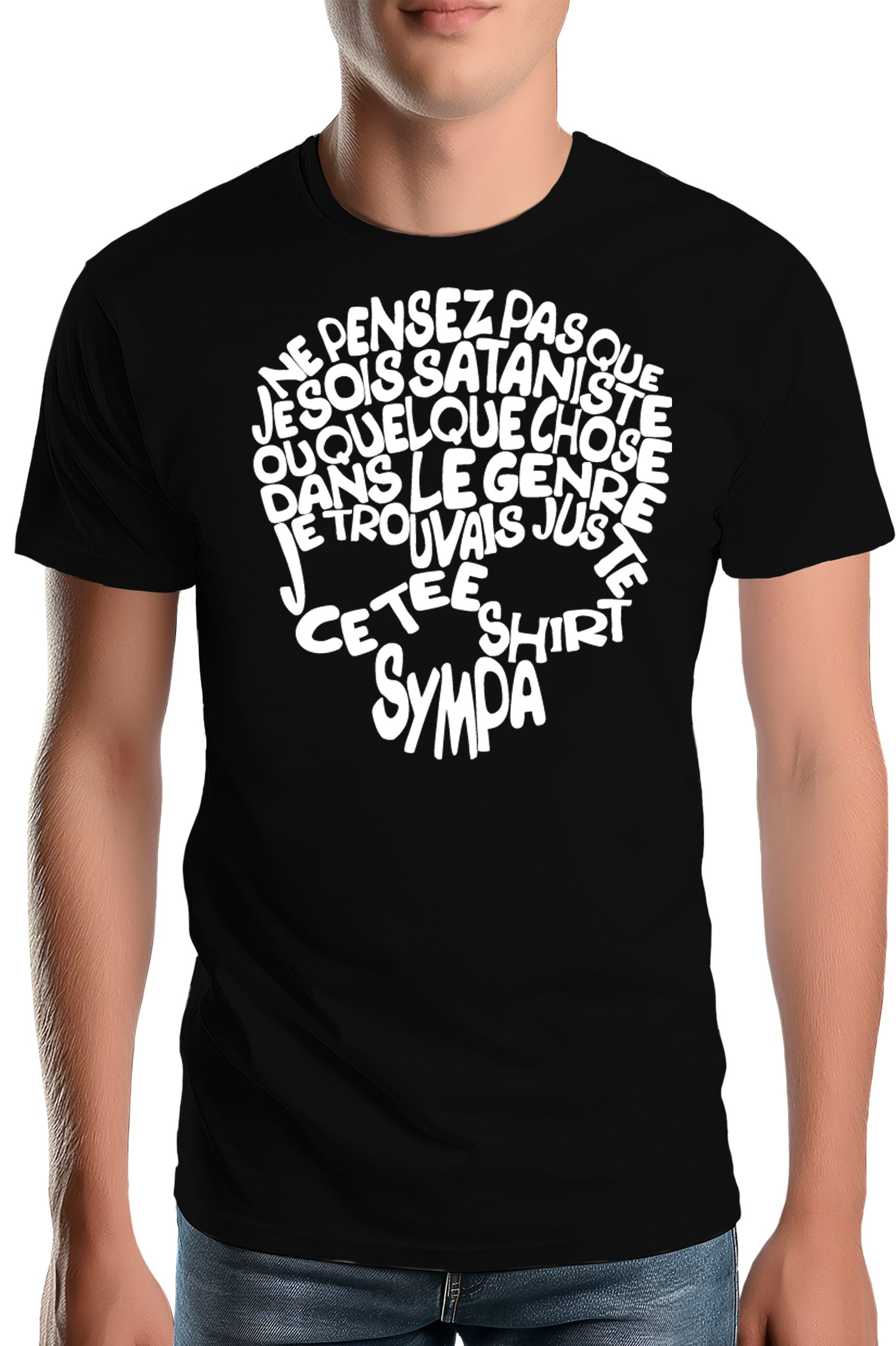 T-Shirt Homme Subliminable tête de mort