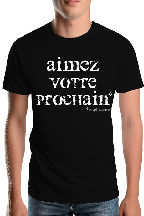 T-Shirt Homme Aimez votre prochain cabriolet