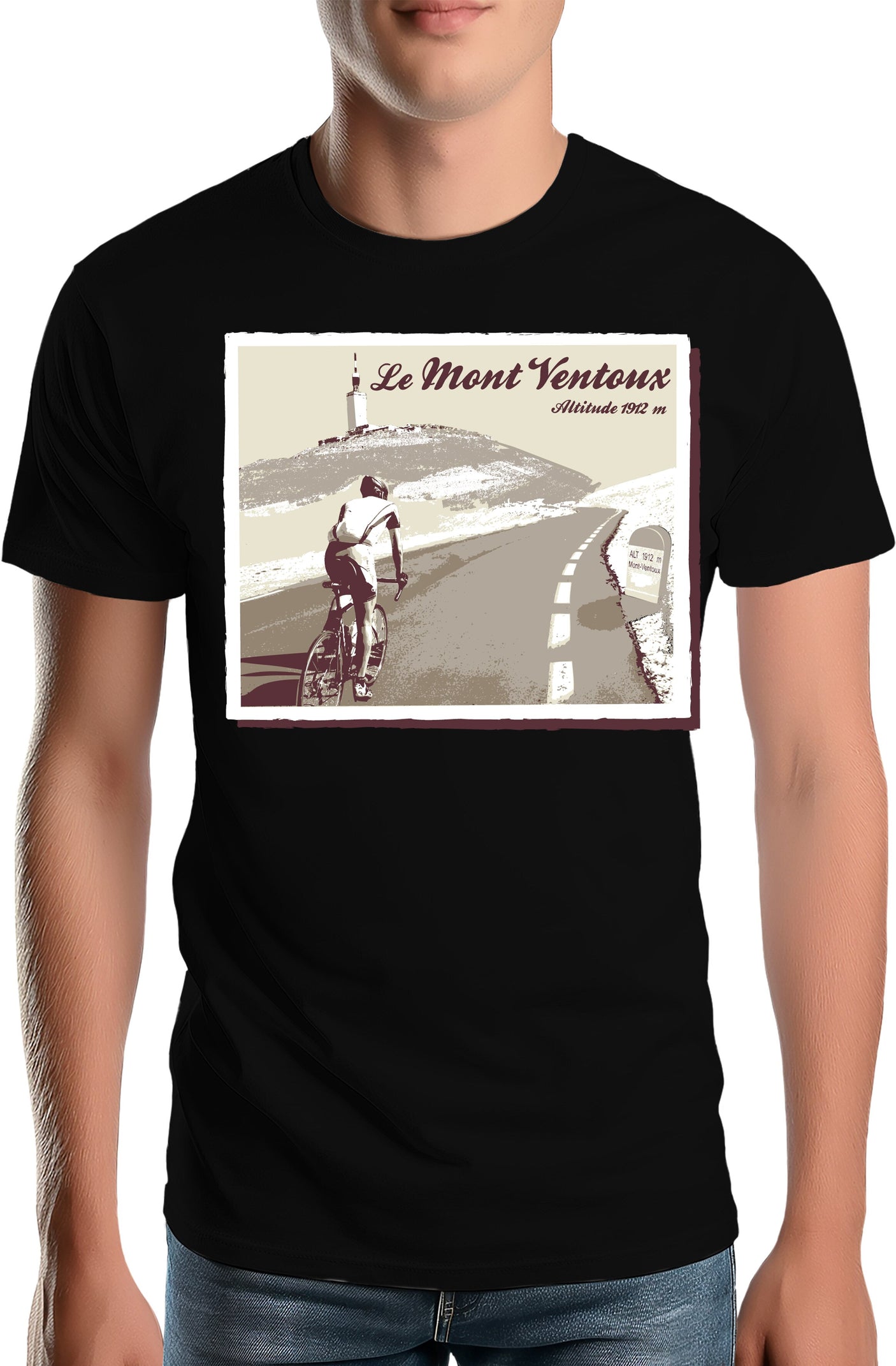 T-Shirt Homme Le Mont Ventoux