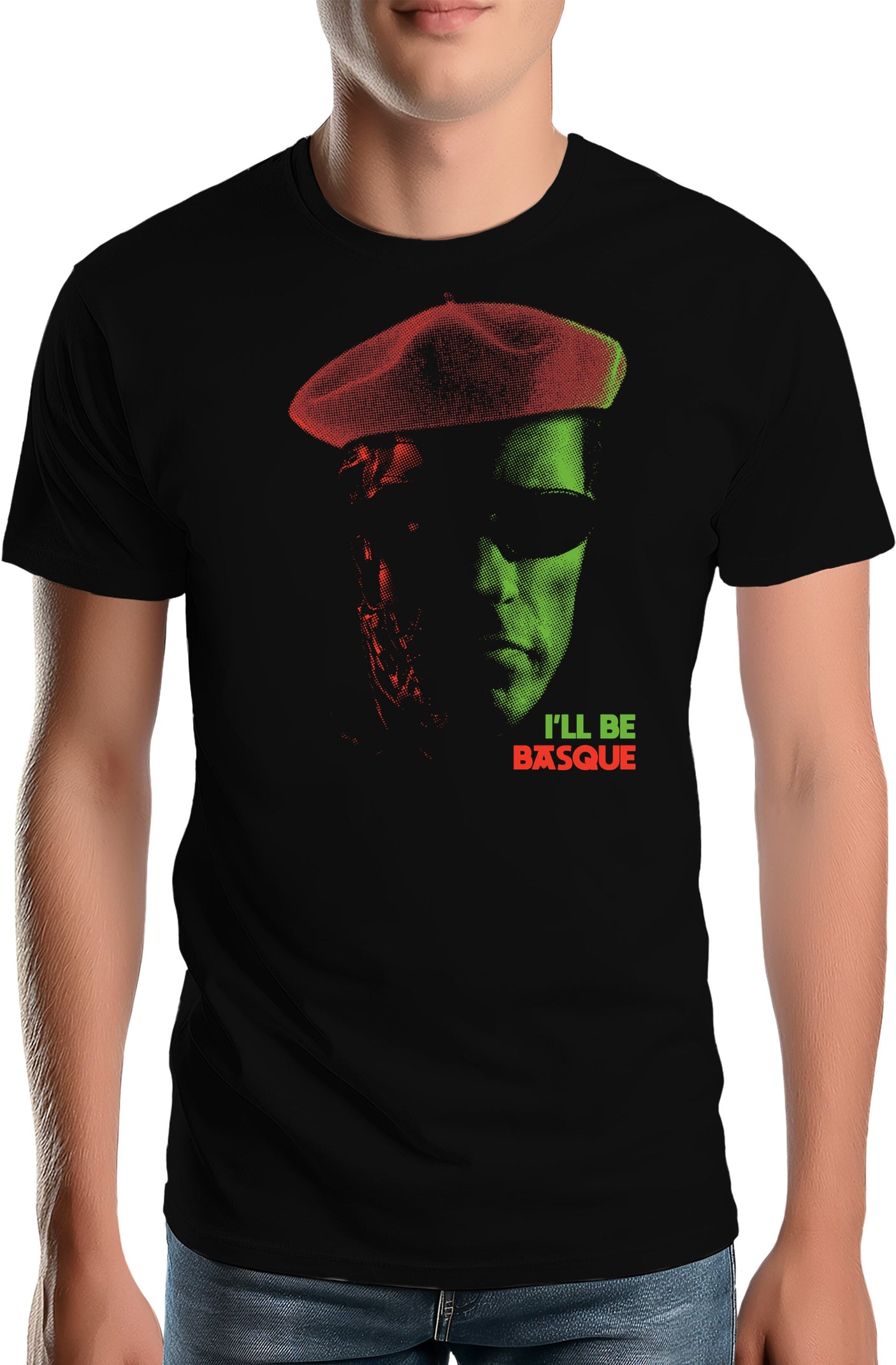 T-Shirt Homme I'll be basque le retour