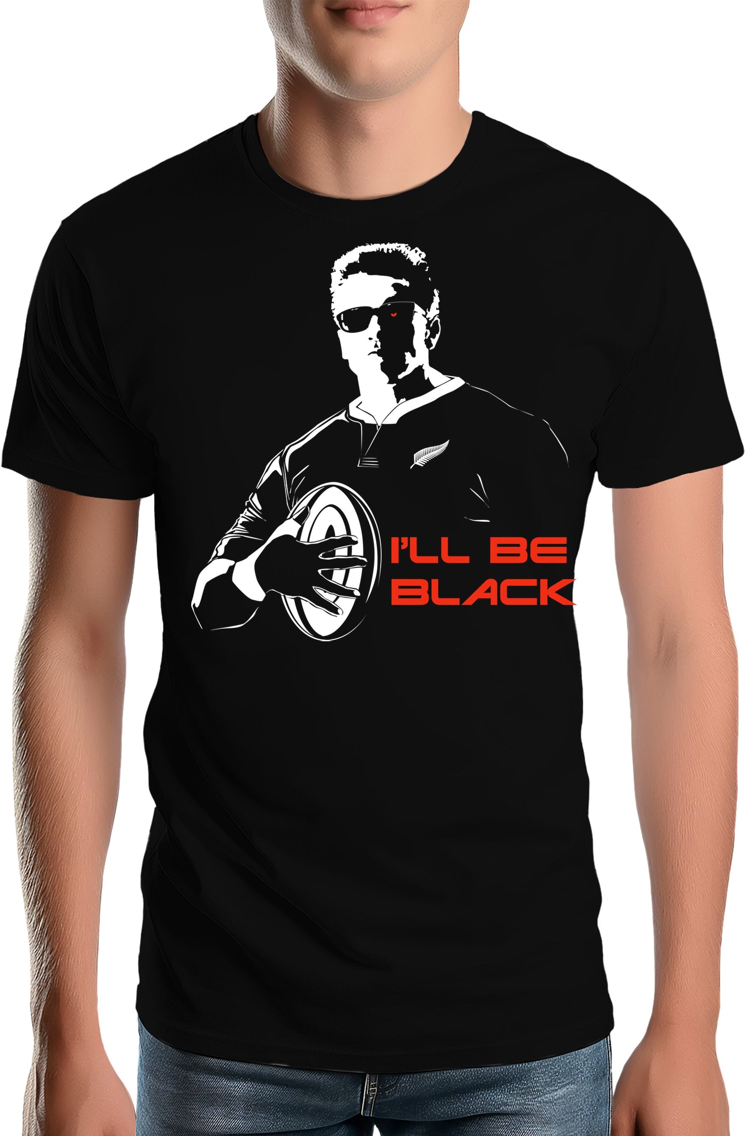 T-Shirt Homme Rugby will be black