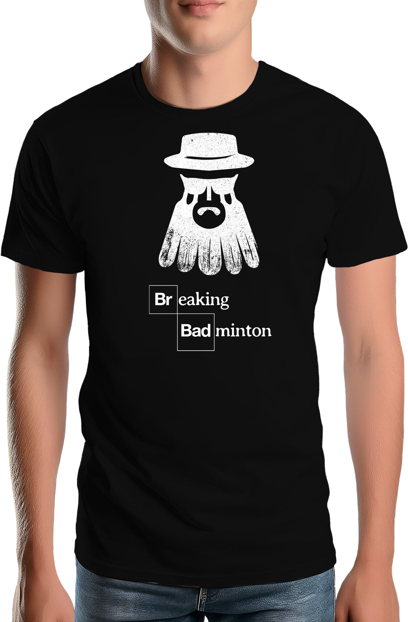 T-Shirt Homme Breaking Badminton
