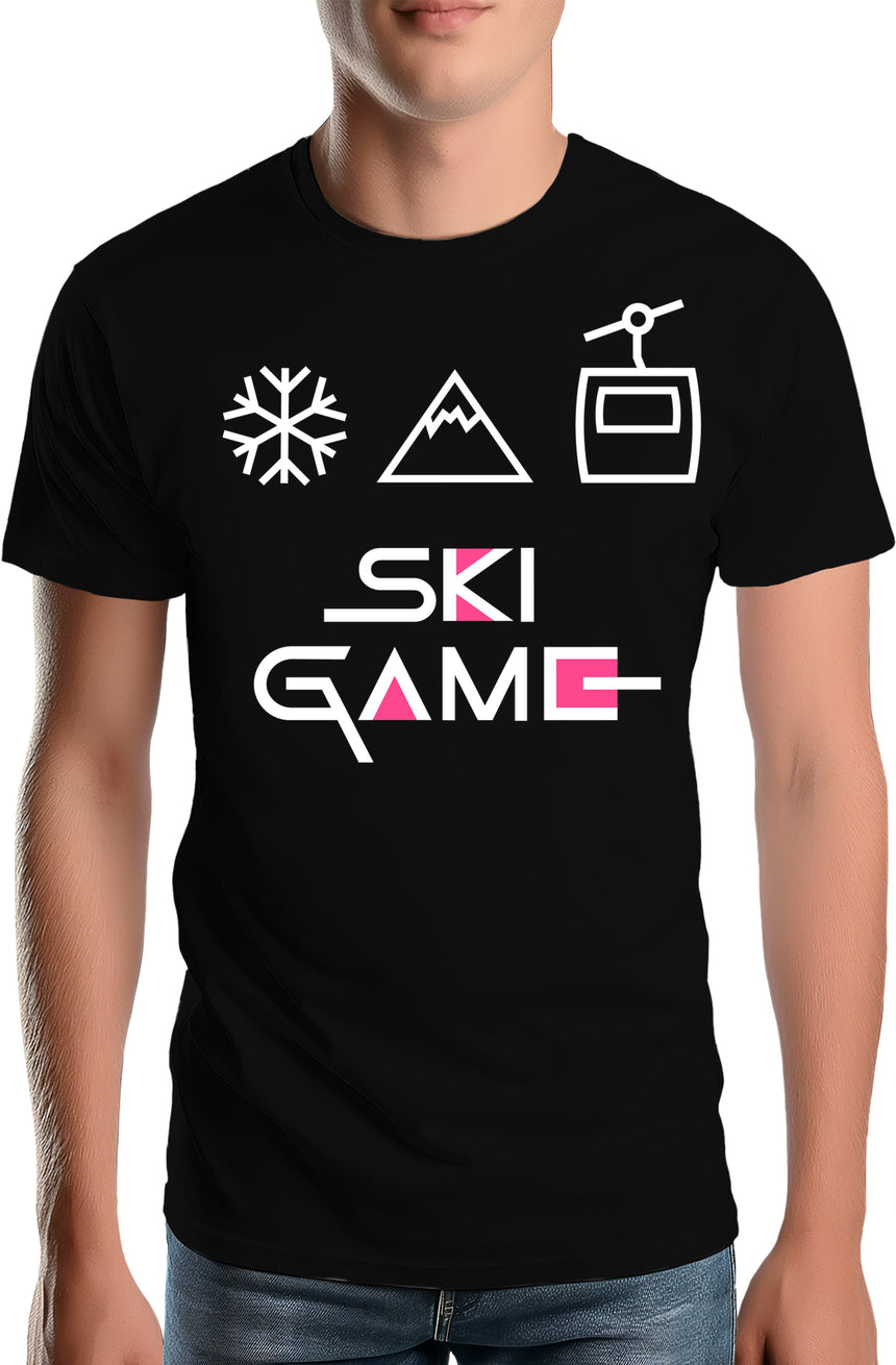 T-Shirt Homme Ski game