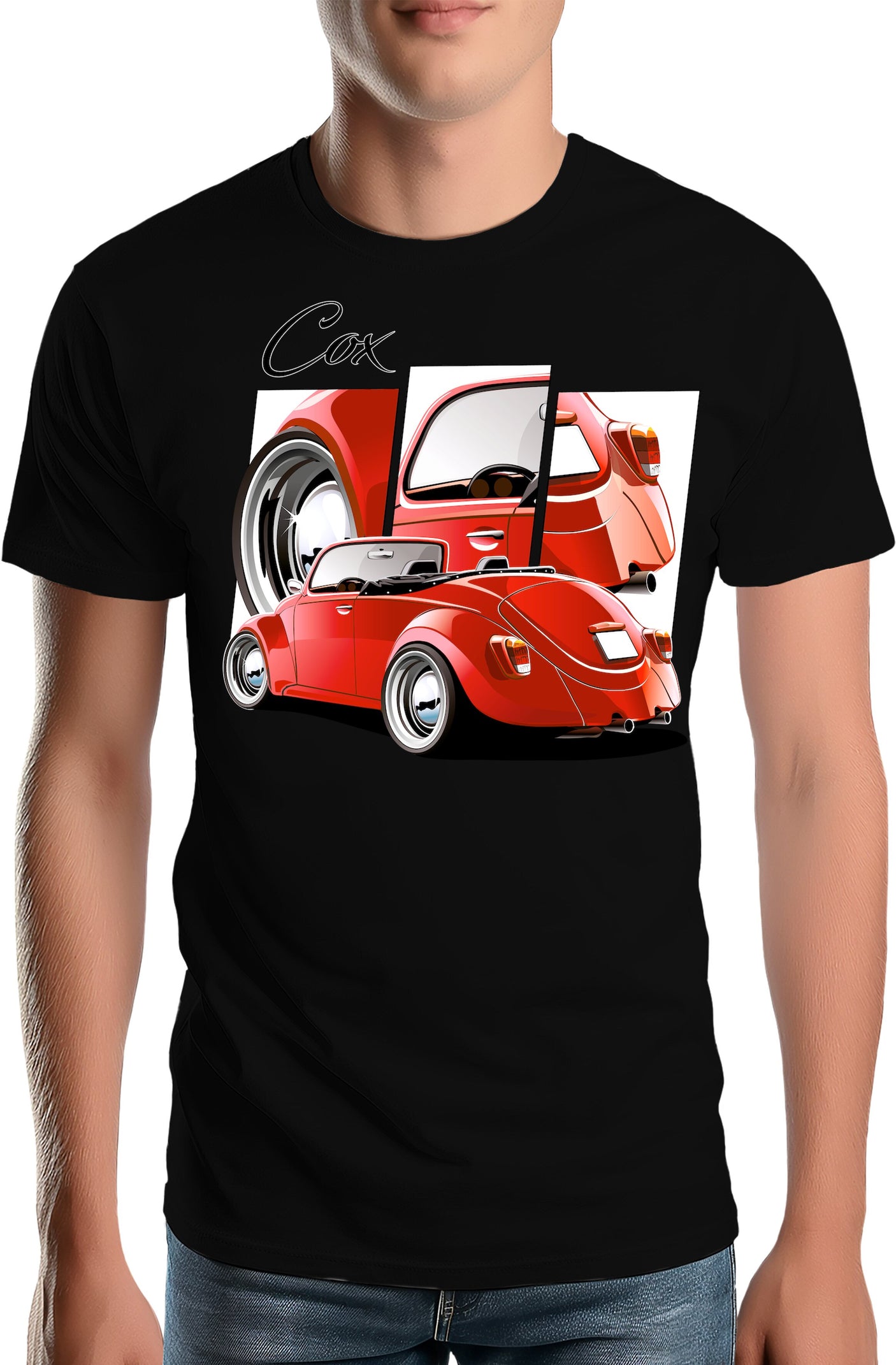 T-Shirt Homme Cox cabriolet