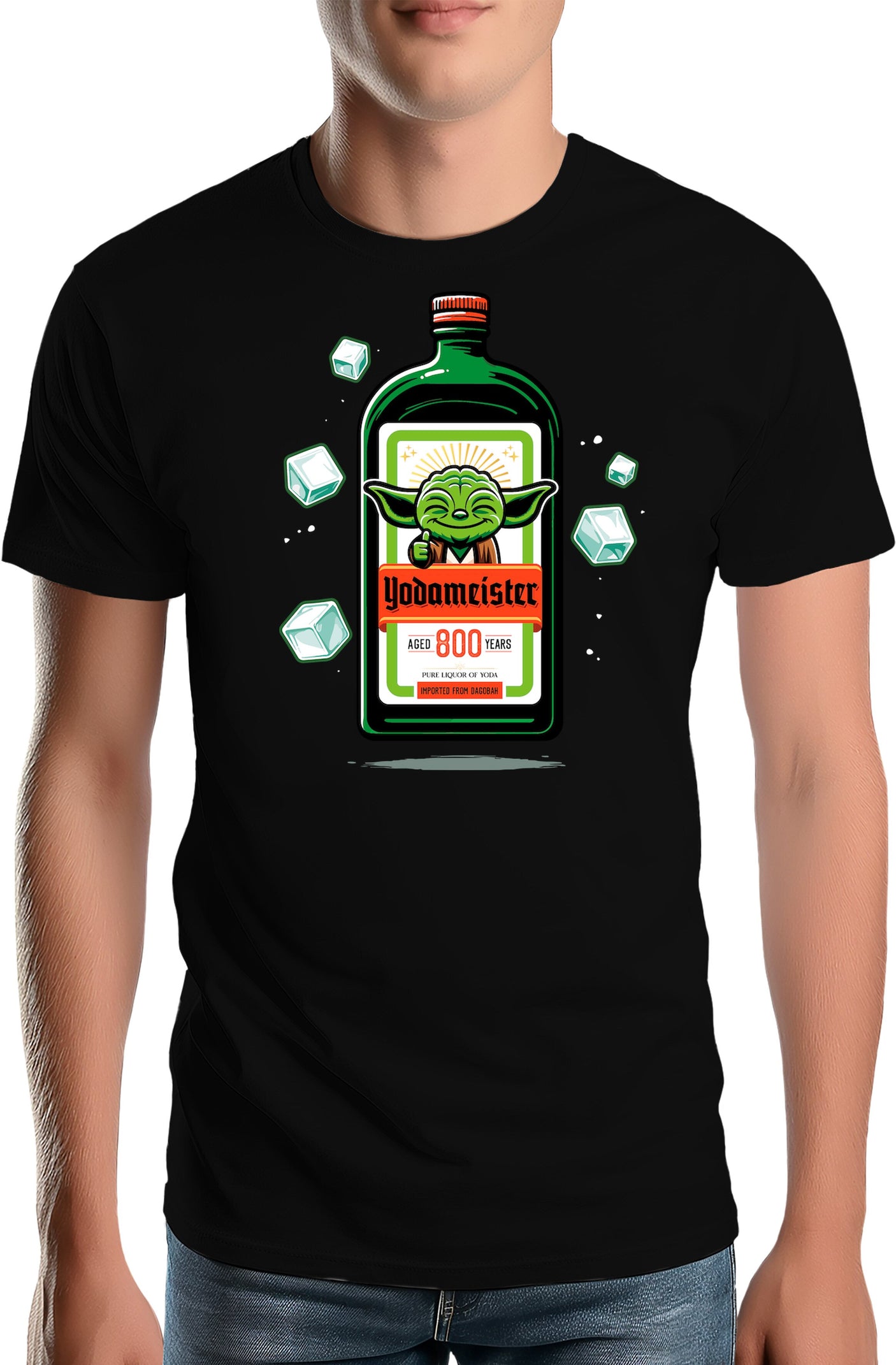 T-Shirt Homme Yodameister tu boiras