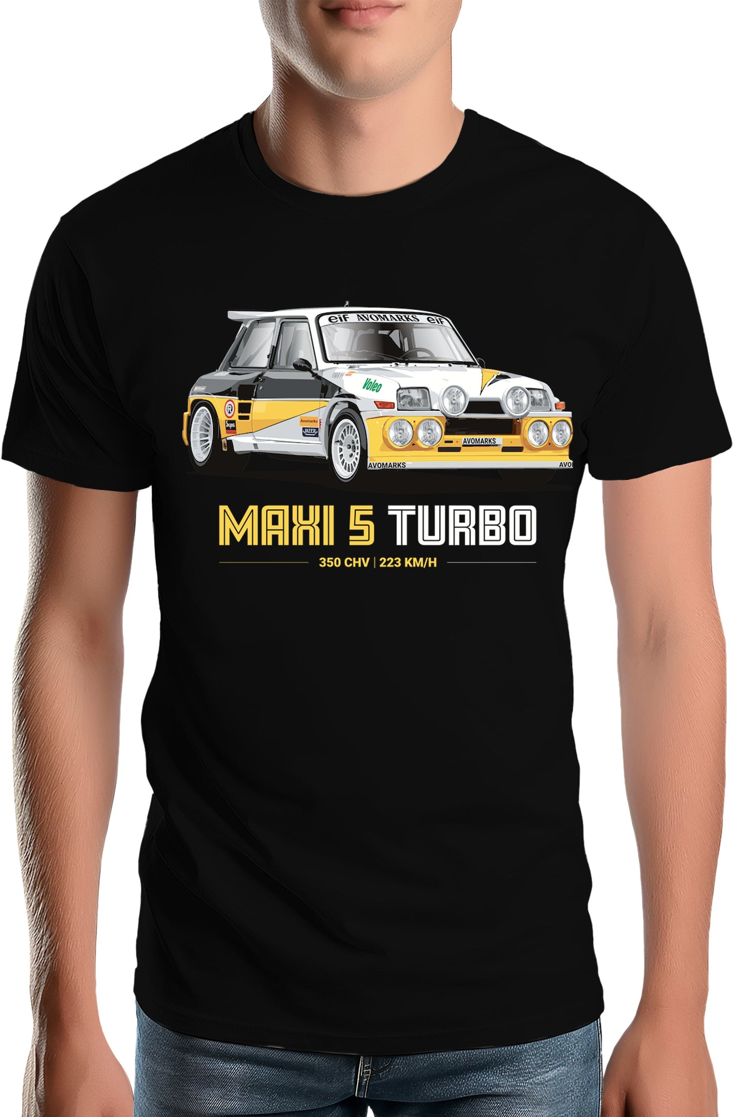T-Shirt Homme Maxi 5 Turbo