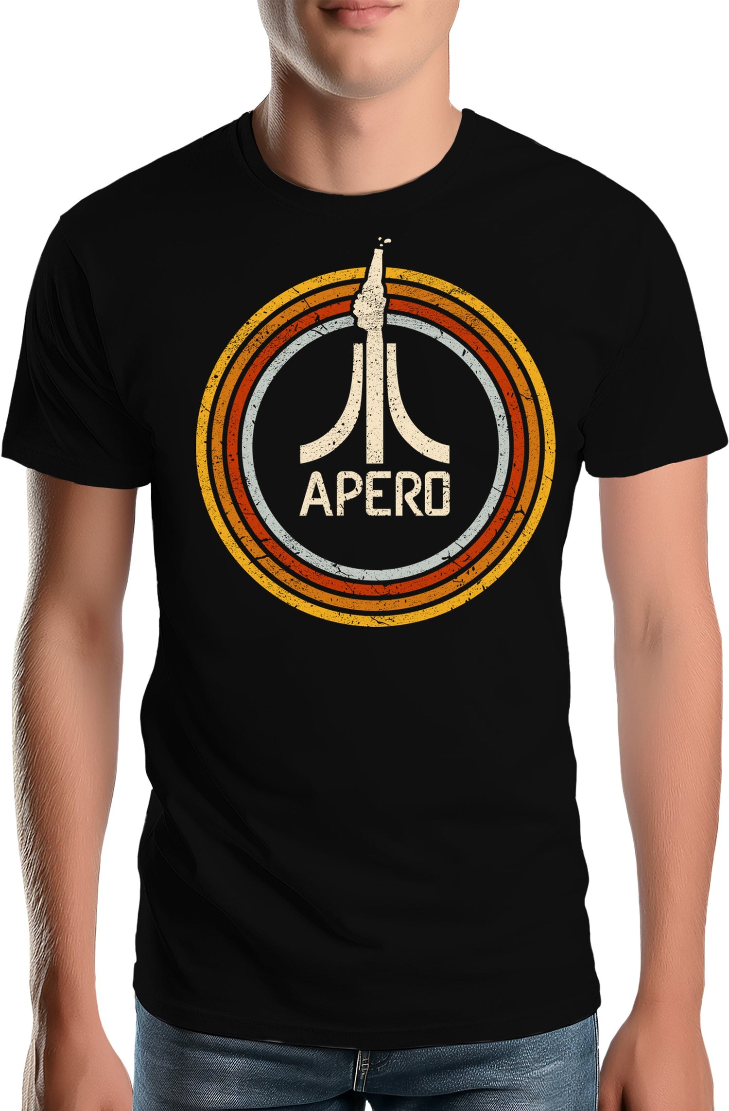 T-Shirt Homme Apéro rétro