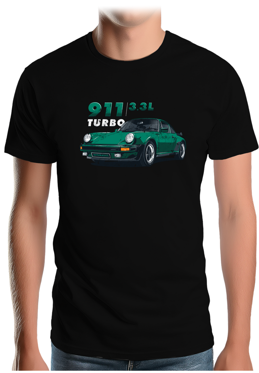 T-Shirt Homme Voiture 911 pelle à tarte
