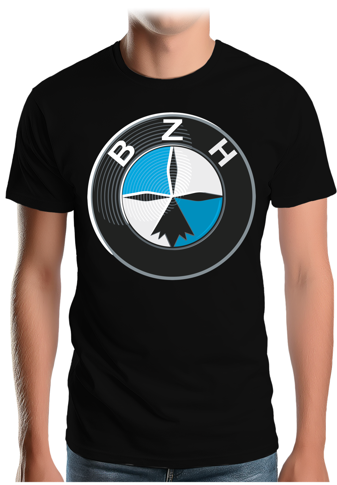 T-Shirt Homme BZH Das auto