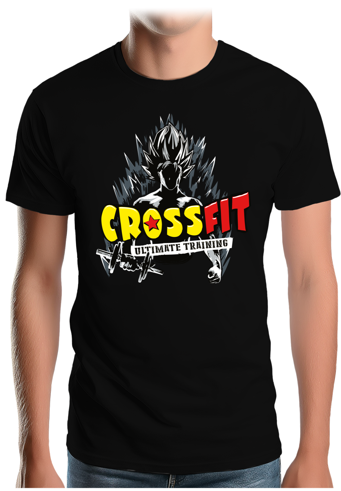 T-Shirt Homme Crossfit salle du temps