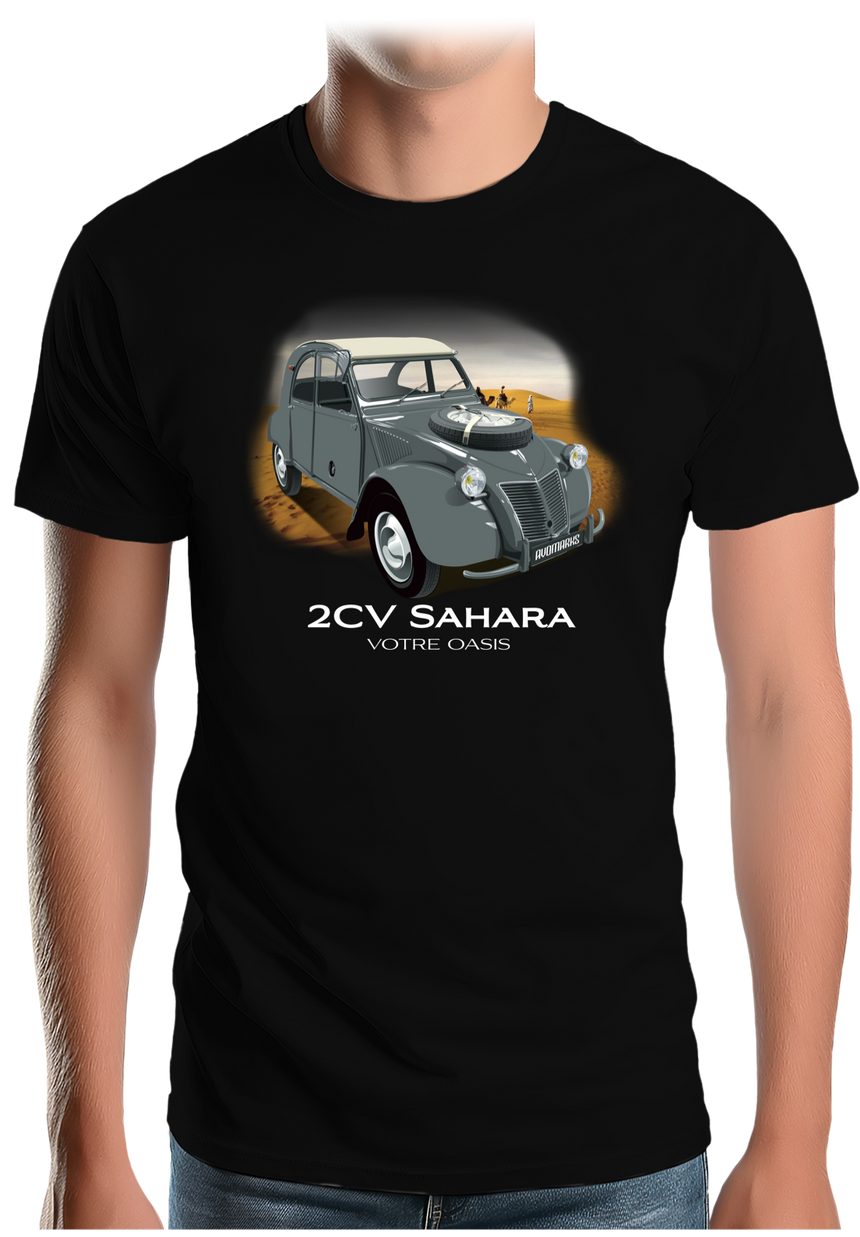 T-Shirt Homme La 2CV du Sahara